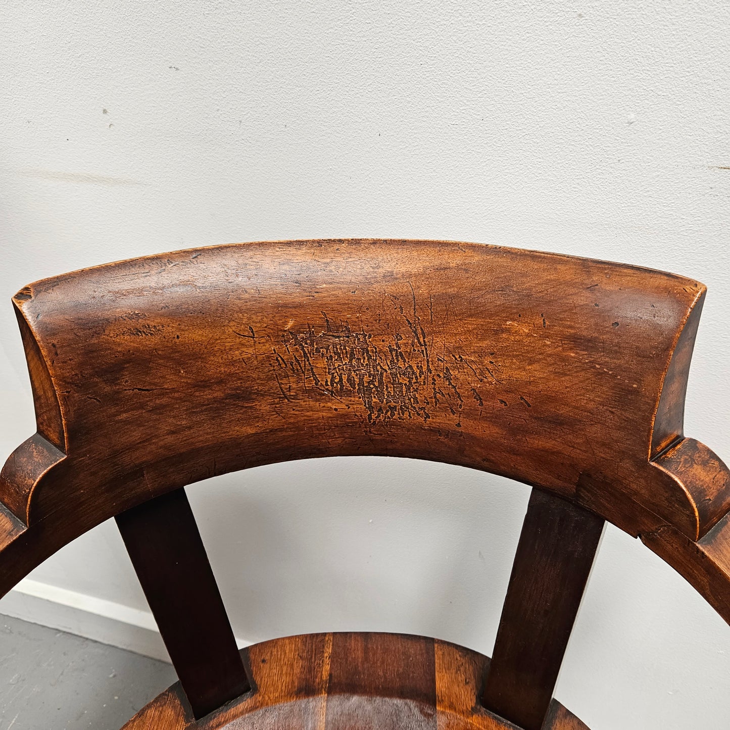 Mahogany Desk/Arm Chair