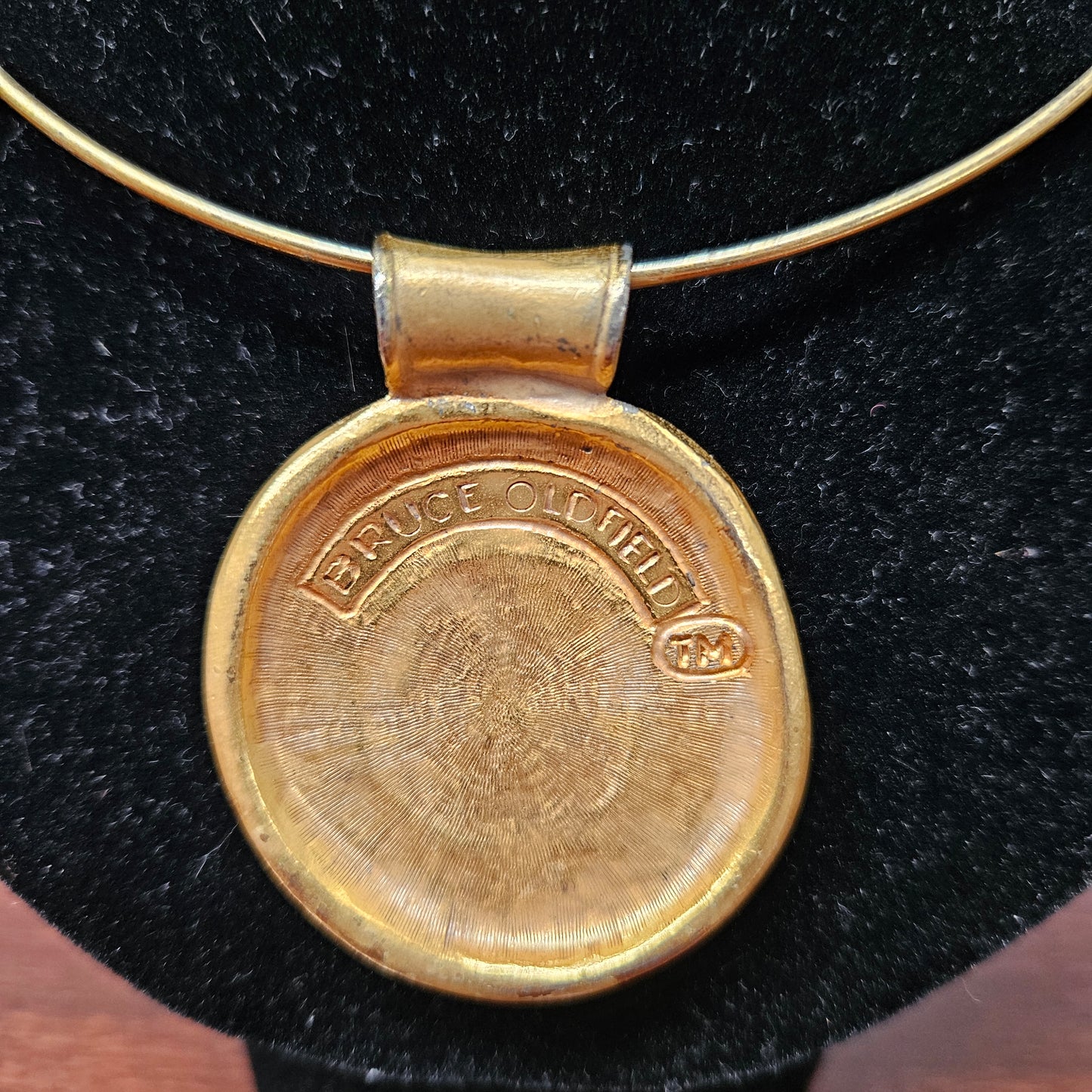 Rare Vintage Bruce Oldfield Portrait Pendant
