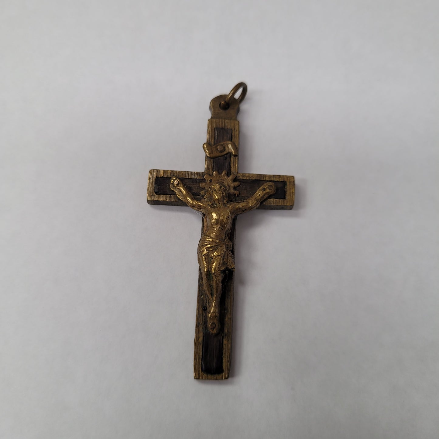 Vintage Brass Crucifix