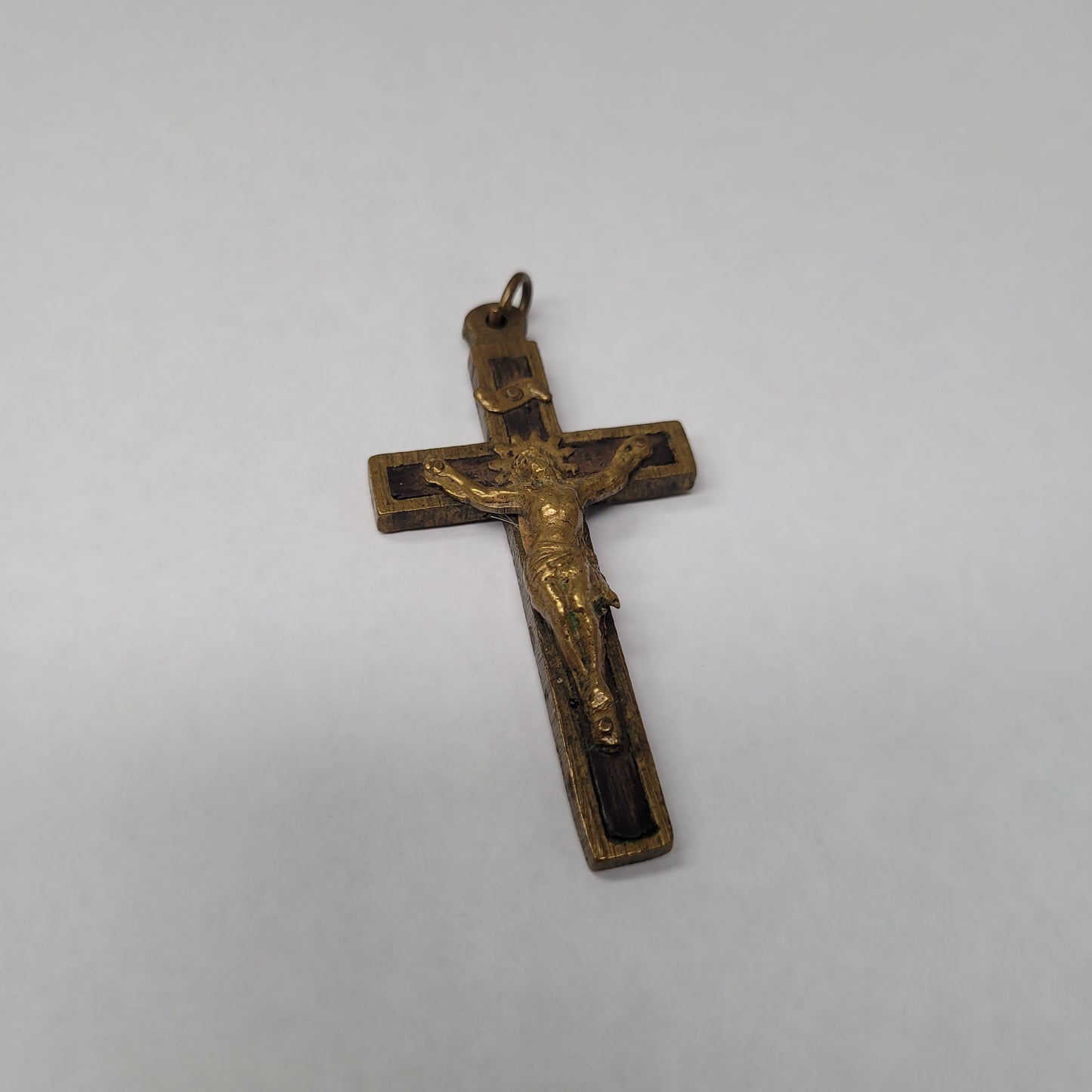 Vintage Brass Crucifix