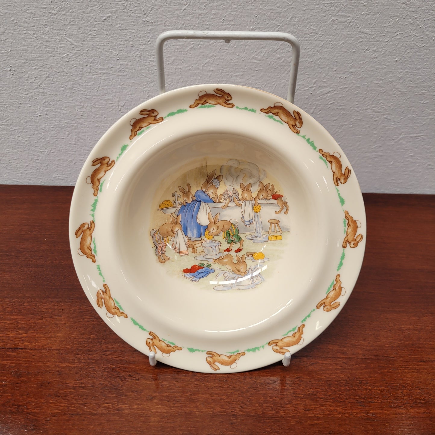 Royal Doulton Vintage Ceramic Bunnykins Bowl