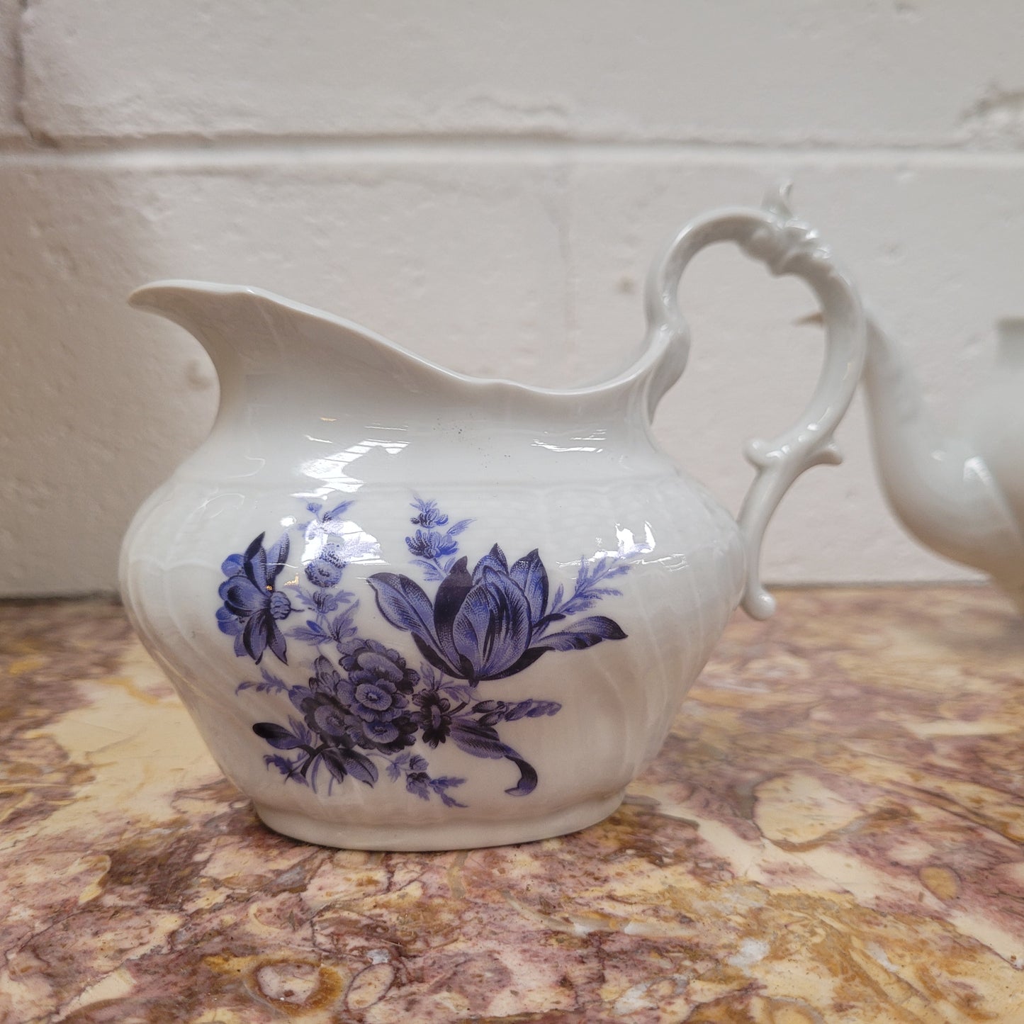 Vintage Ginori Tea Set for Two People