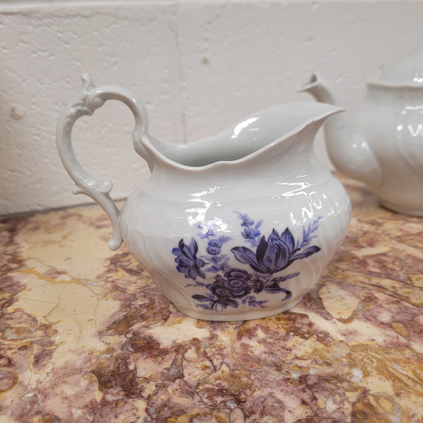 Vintage Ginori Tea Set for Two People