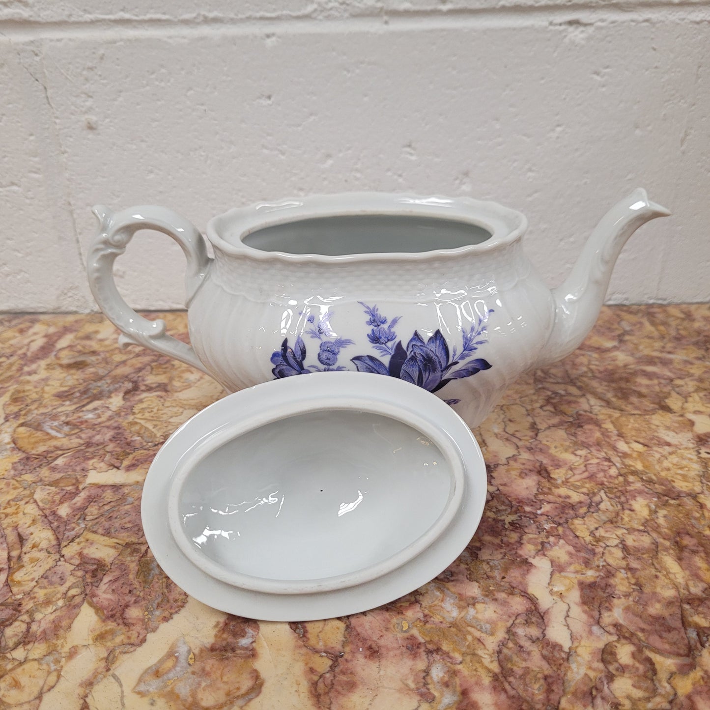 Vintage Ginori Tea Set for Two People