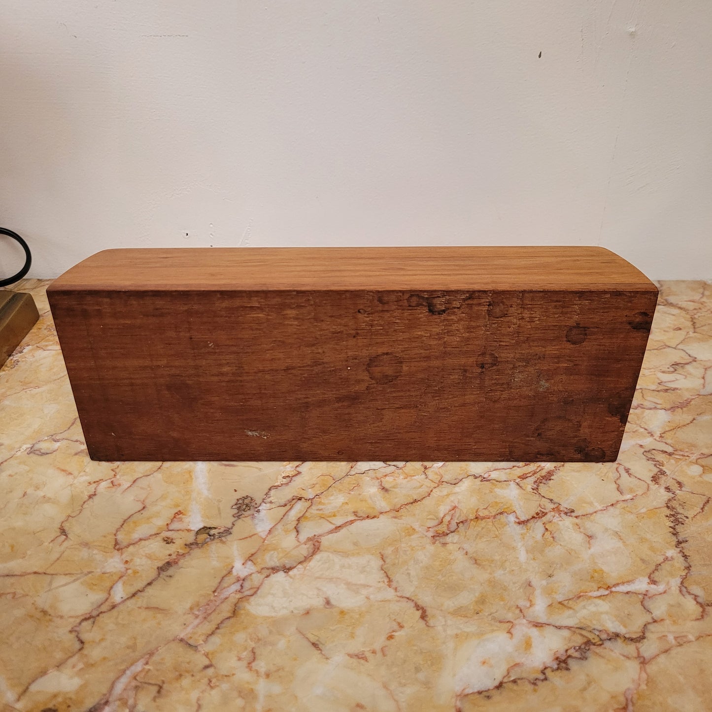 Inlaid Blackwood & Mahogany Card & Counter Holder