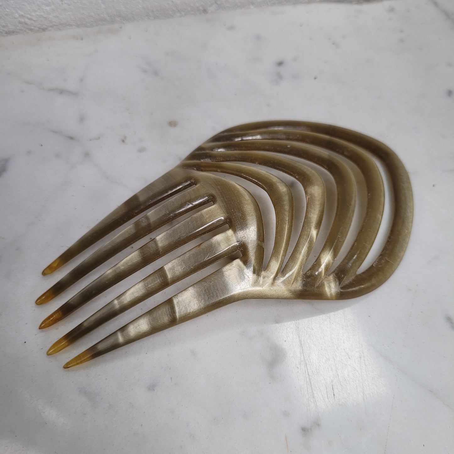 Antique Celluloid Hair Clip