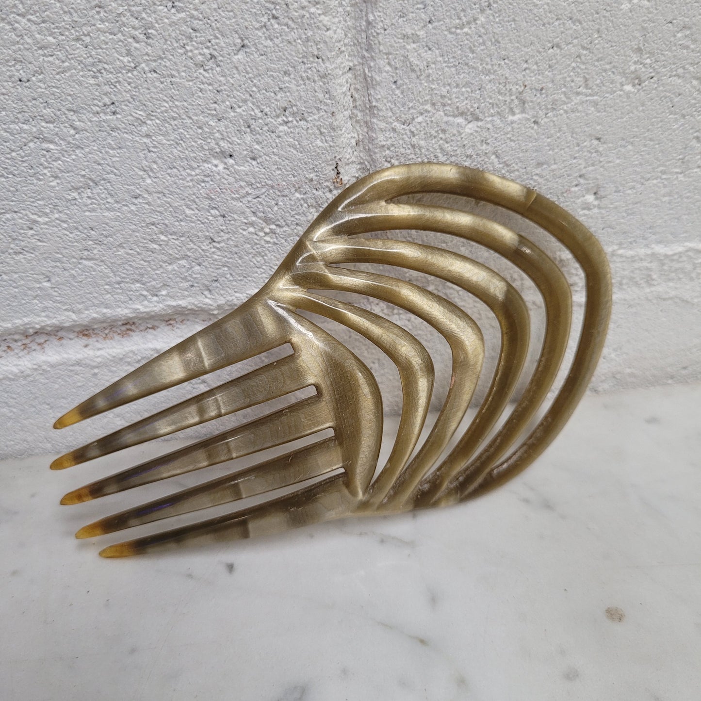 Antique Celluloid Hair Clip