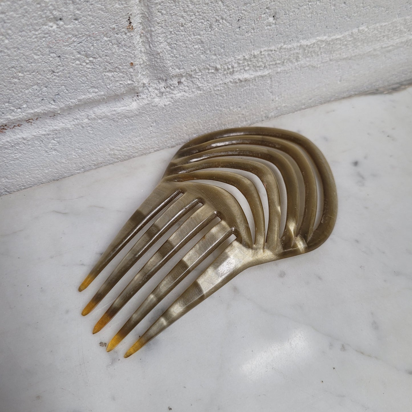 Antique Celluloid Hair Clip