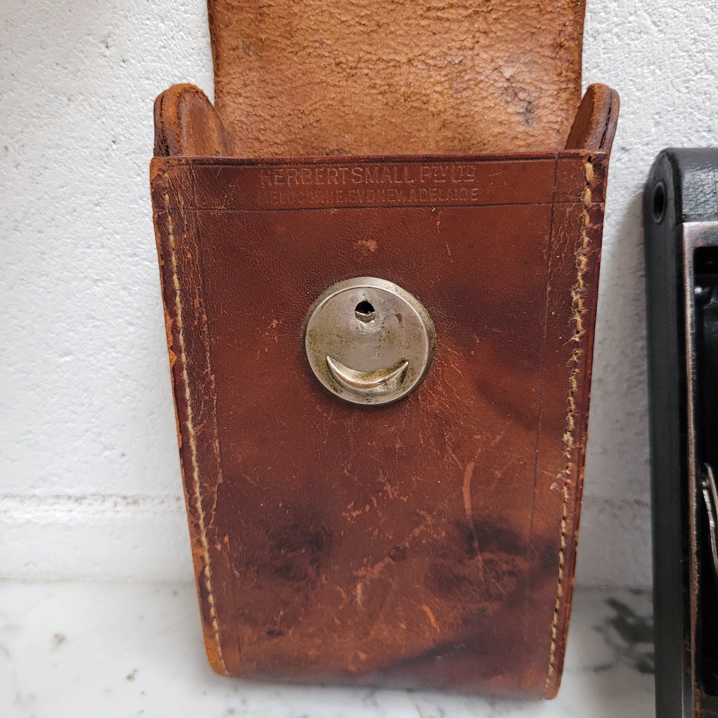 Kodak No 2 Folding Autographic Camera With Leather Case