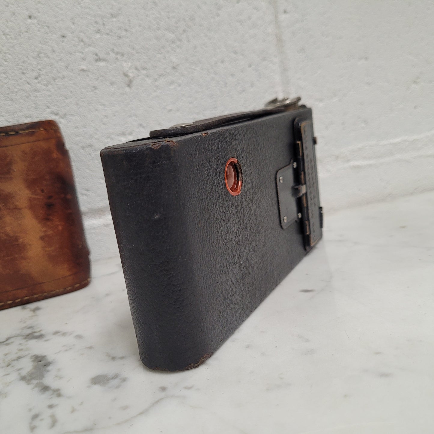Kodak No 2 Folding Autographic Camera With Leather Case