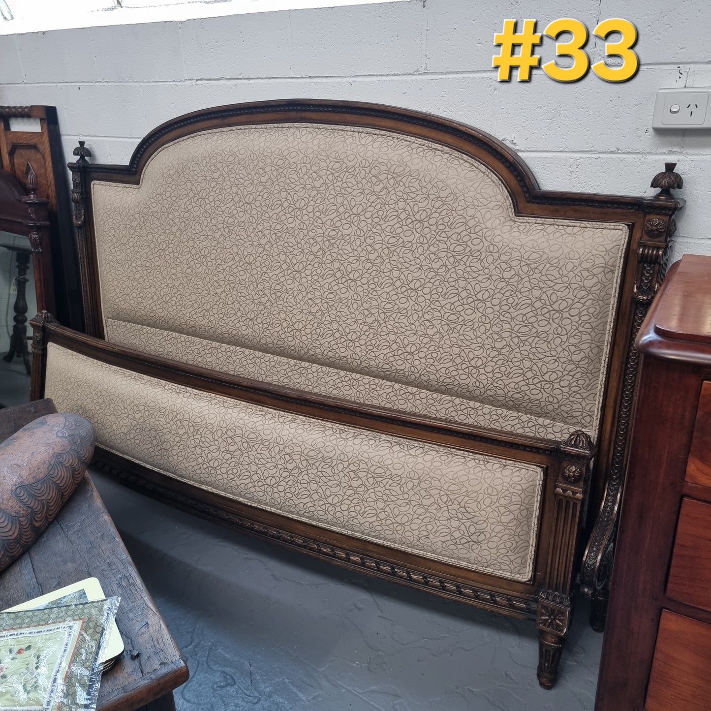 Range Of Unrestored Antique French Beds In stock