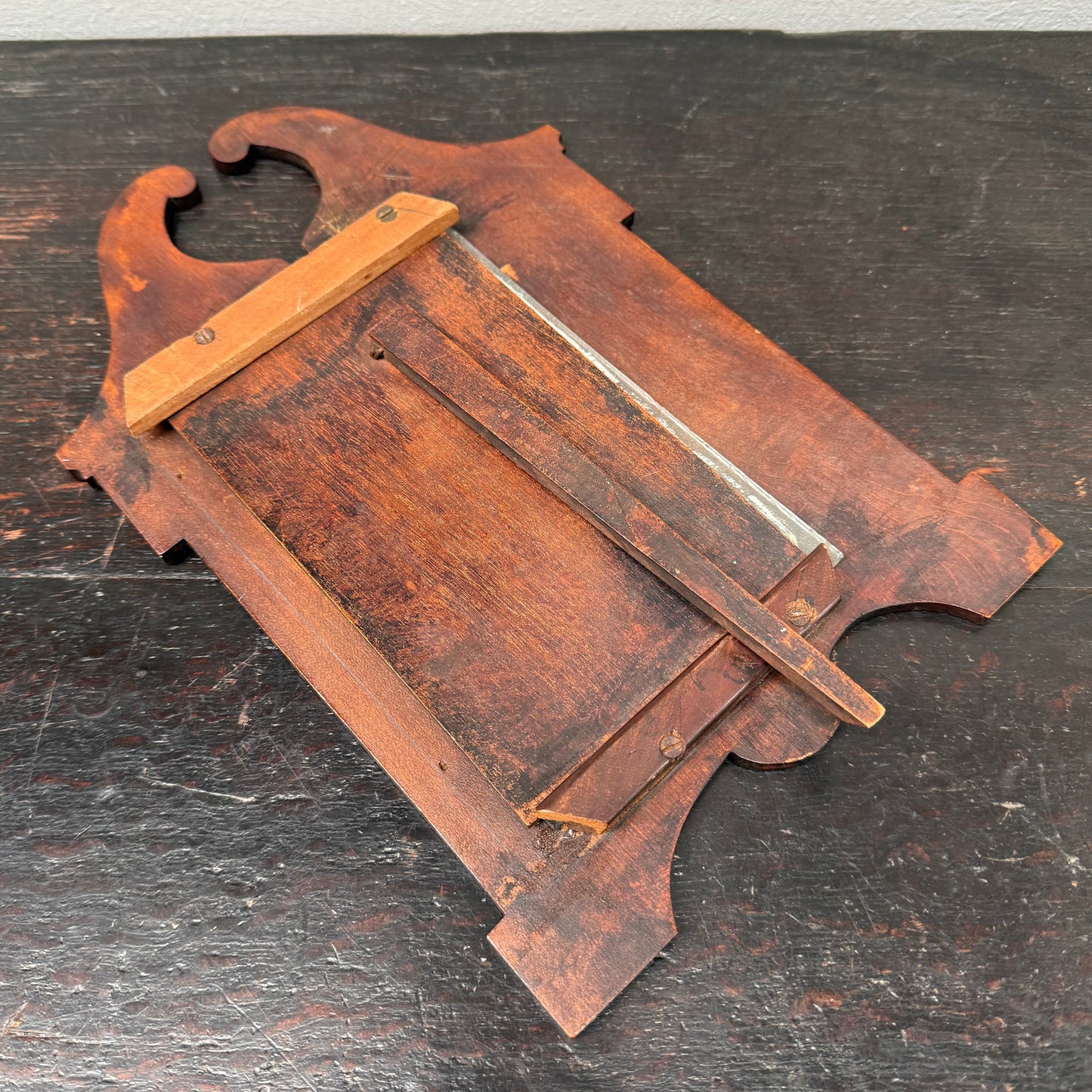 Antique Chip Carved Picture Frame