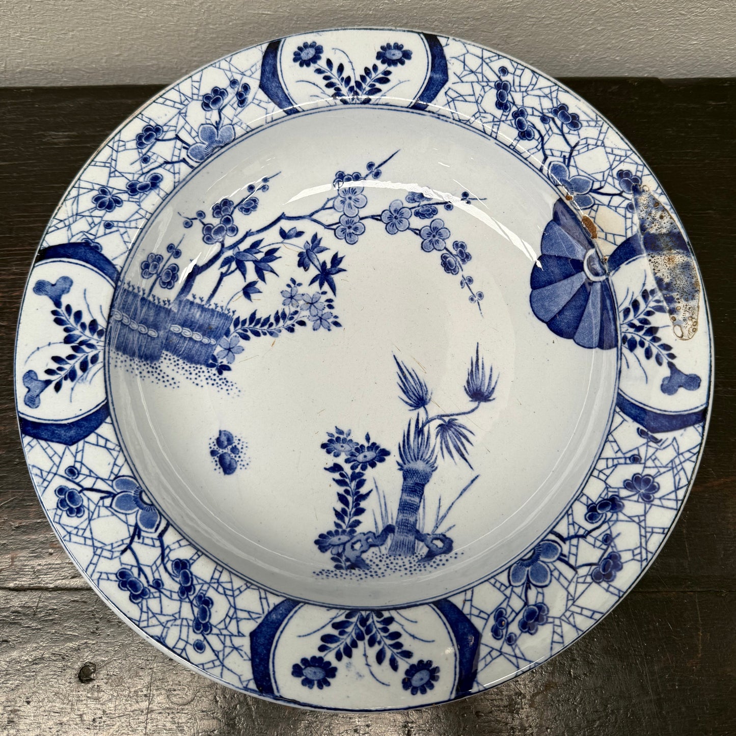 Antique French Japonesque Bowl