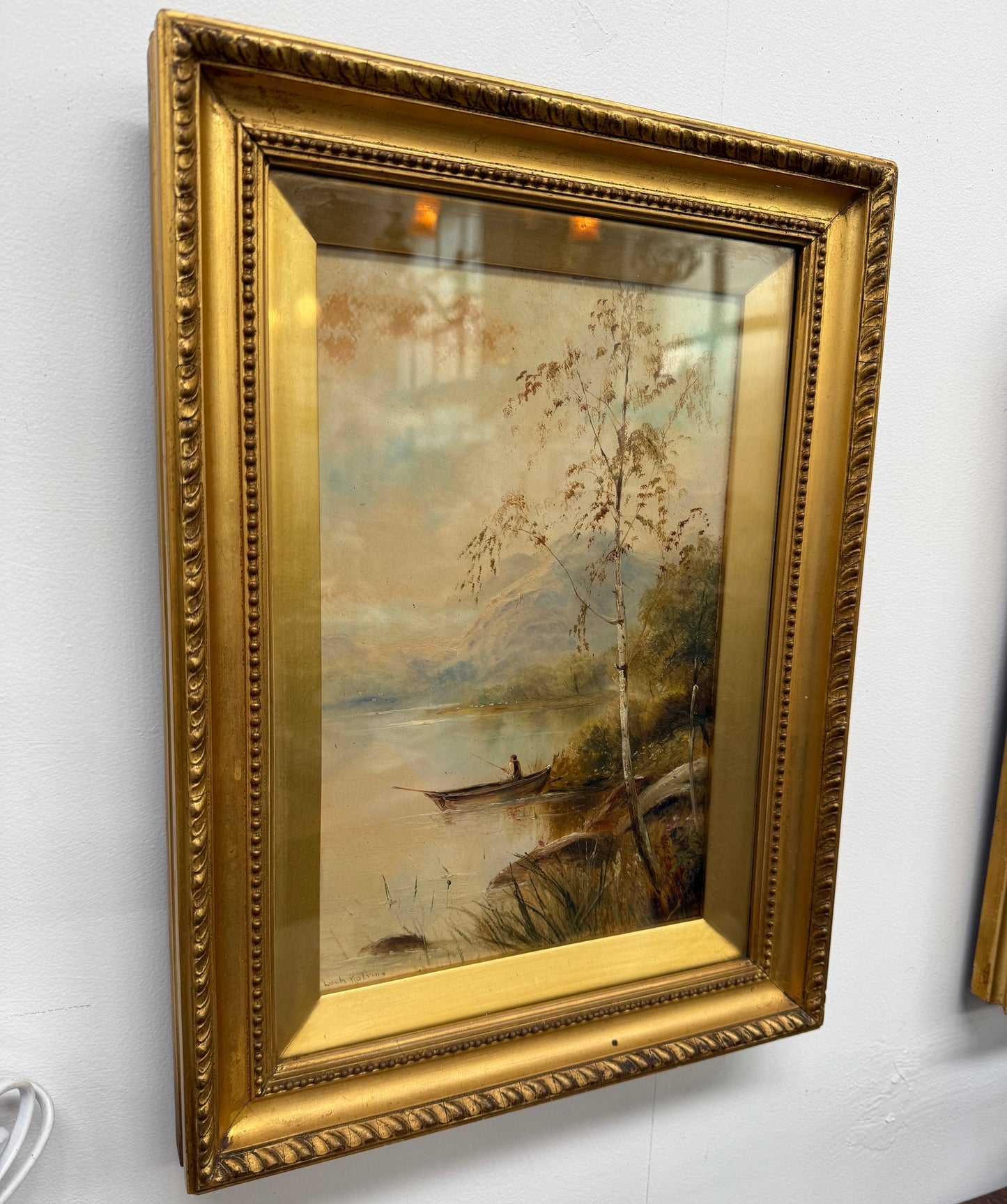 Beautiful Pair of Framed Signed Landscape Oil Paintings