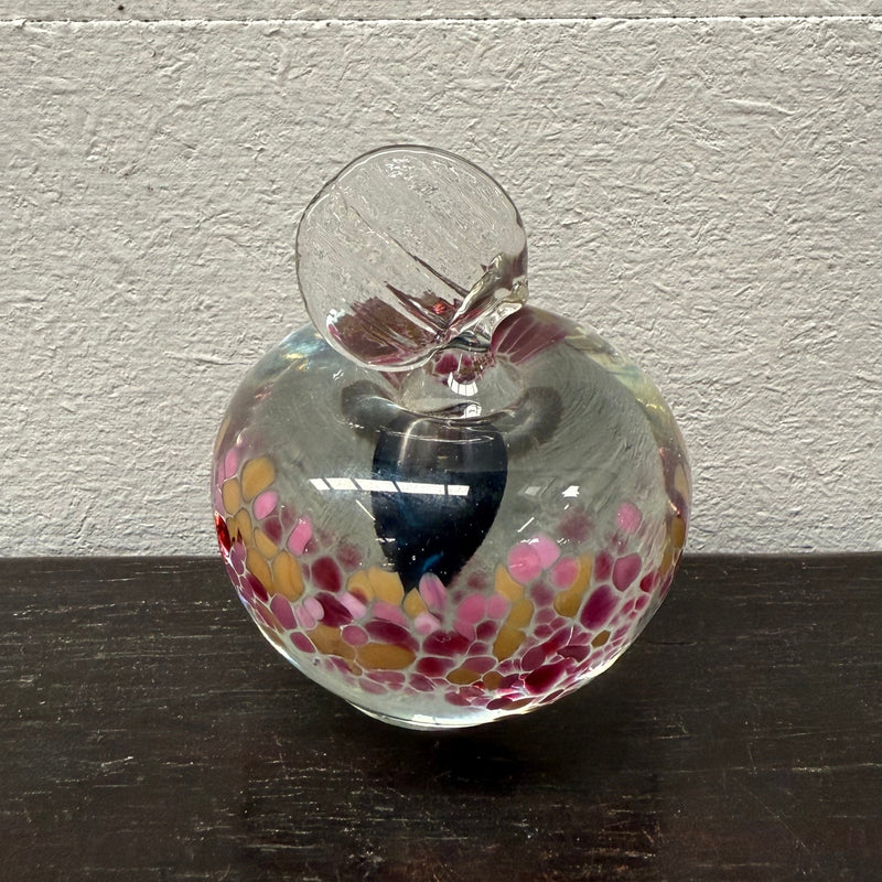 Hand Made & Signed Art Glass Apple