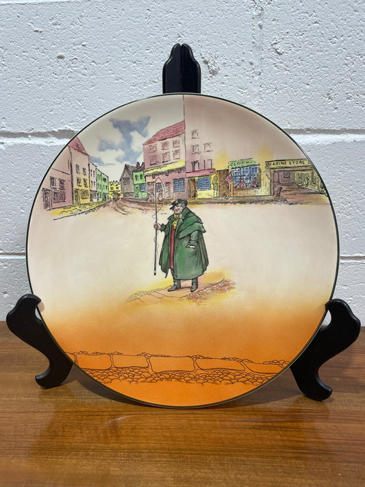 Royal Doulton Series Ware " Dickens - Tony Weller " Large Plate / Charger 34 cm