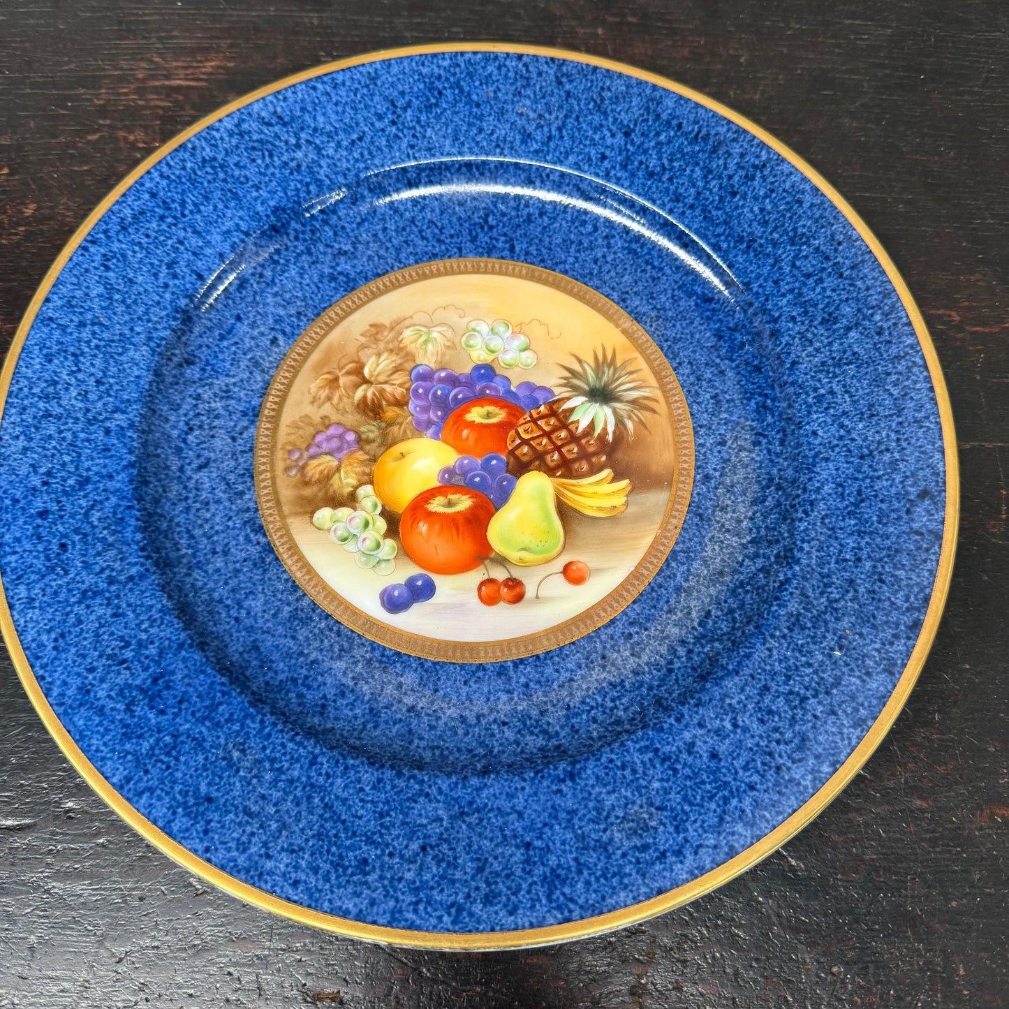 Lovely Noritake Cabinet Plate Featuring Fruit