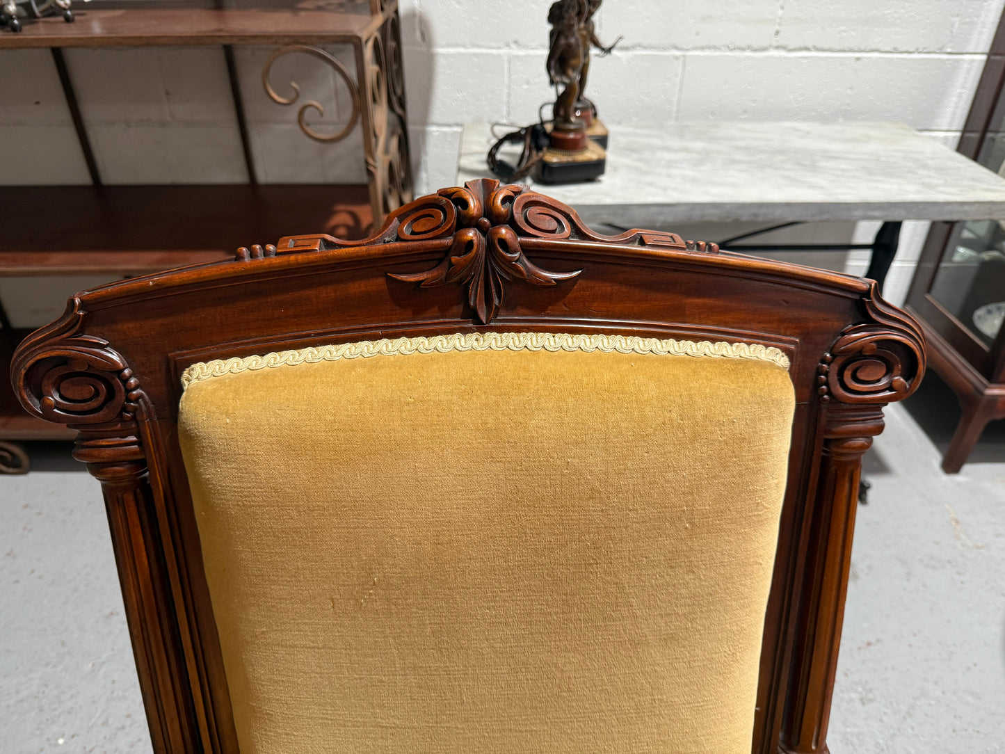 Pair of Late Victorian Mahogany Armchairs