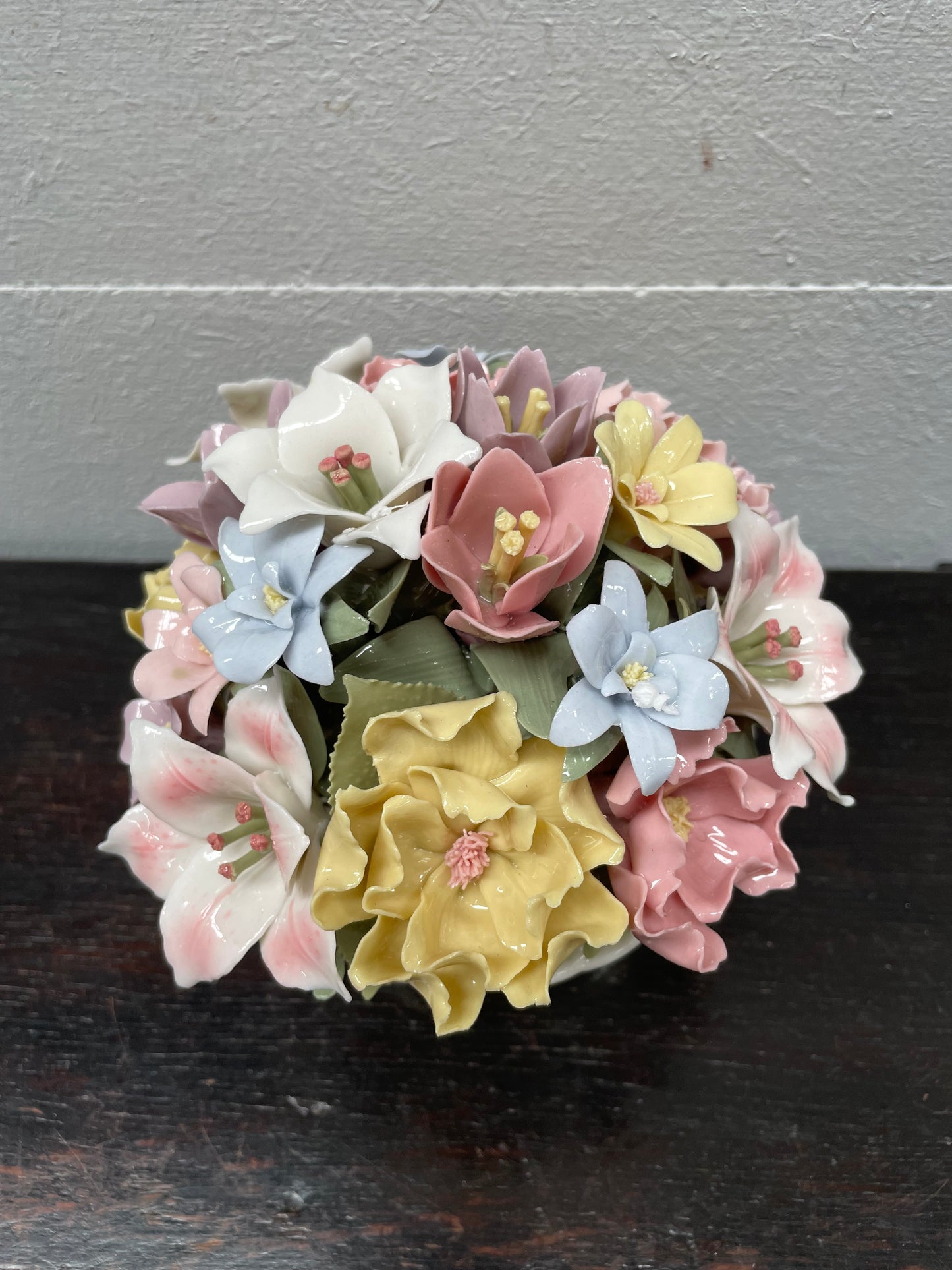 Vintage Royal Albert floral basket