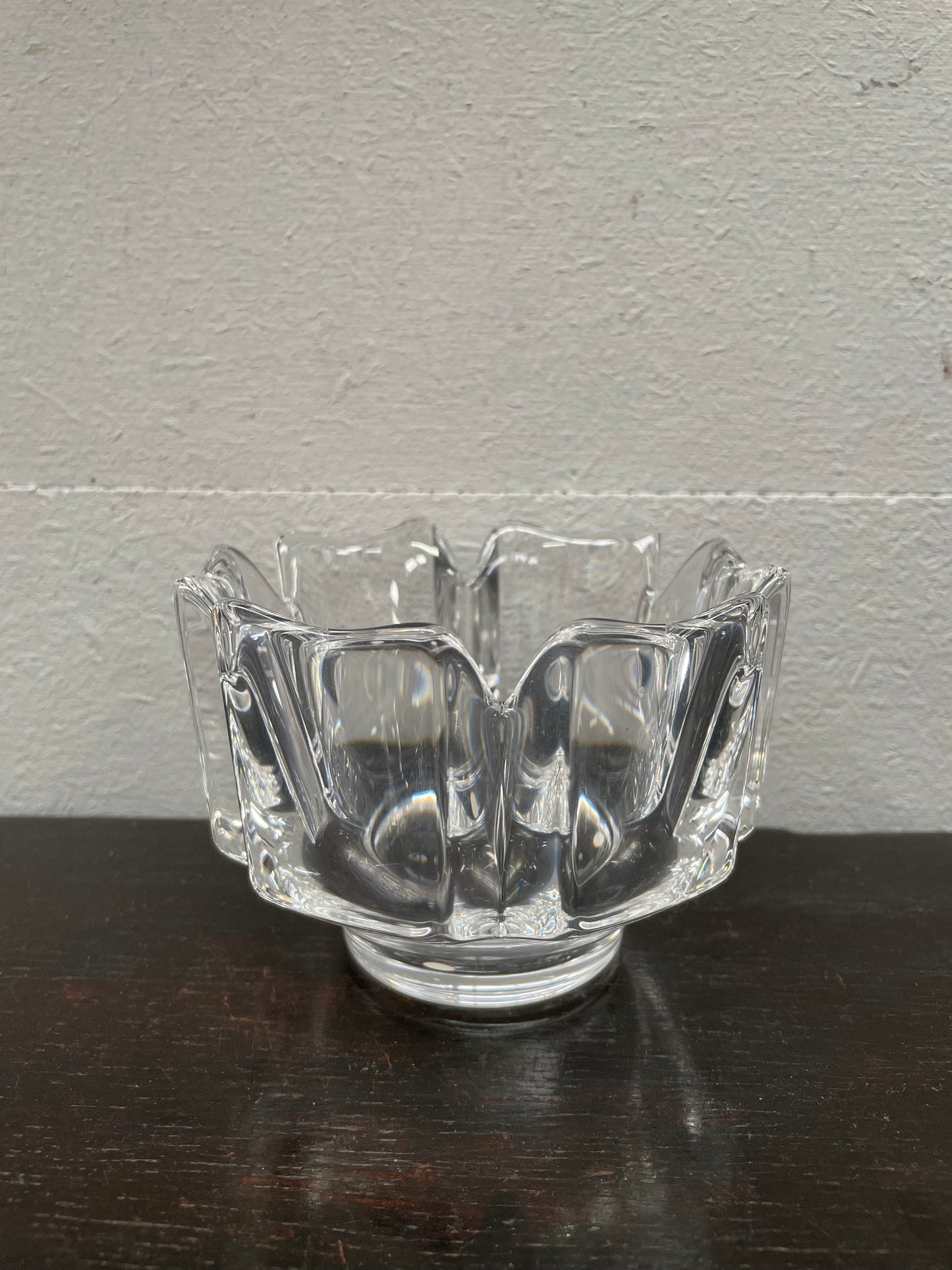 Vintage Orrefors Crystal Vase