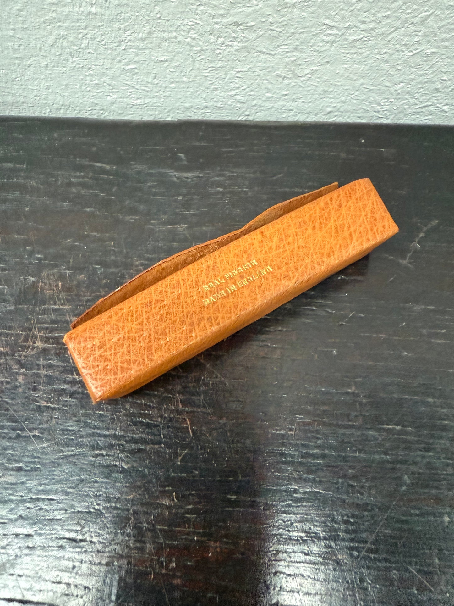 Vintage (5)Poker Dice In Leather Case