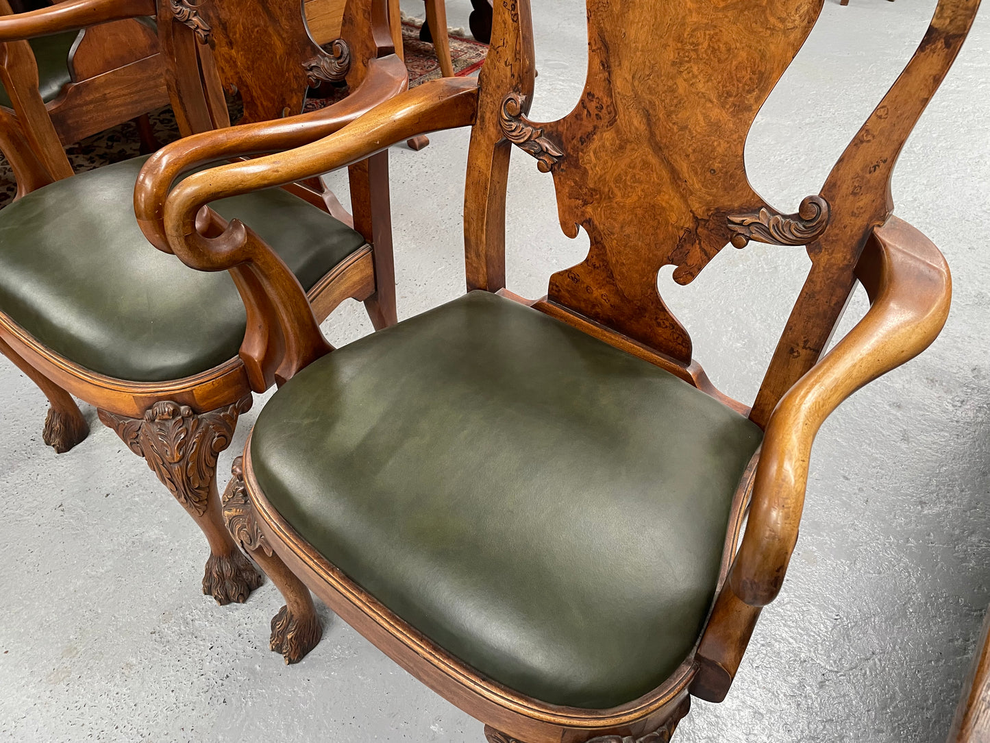 Sensational set of 8 Georgian Style Dining Chairs