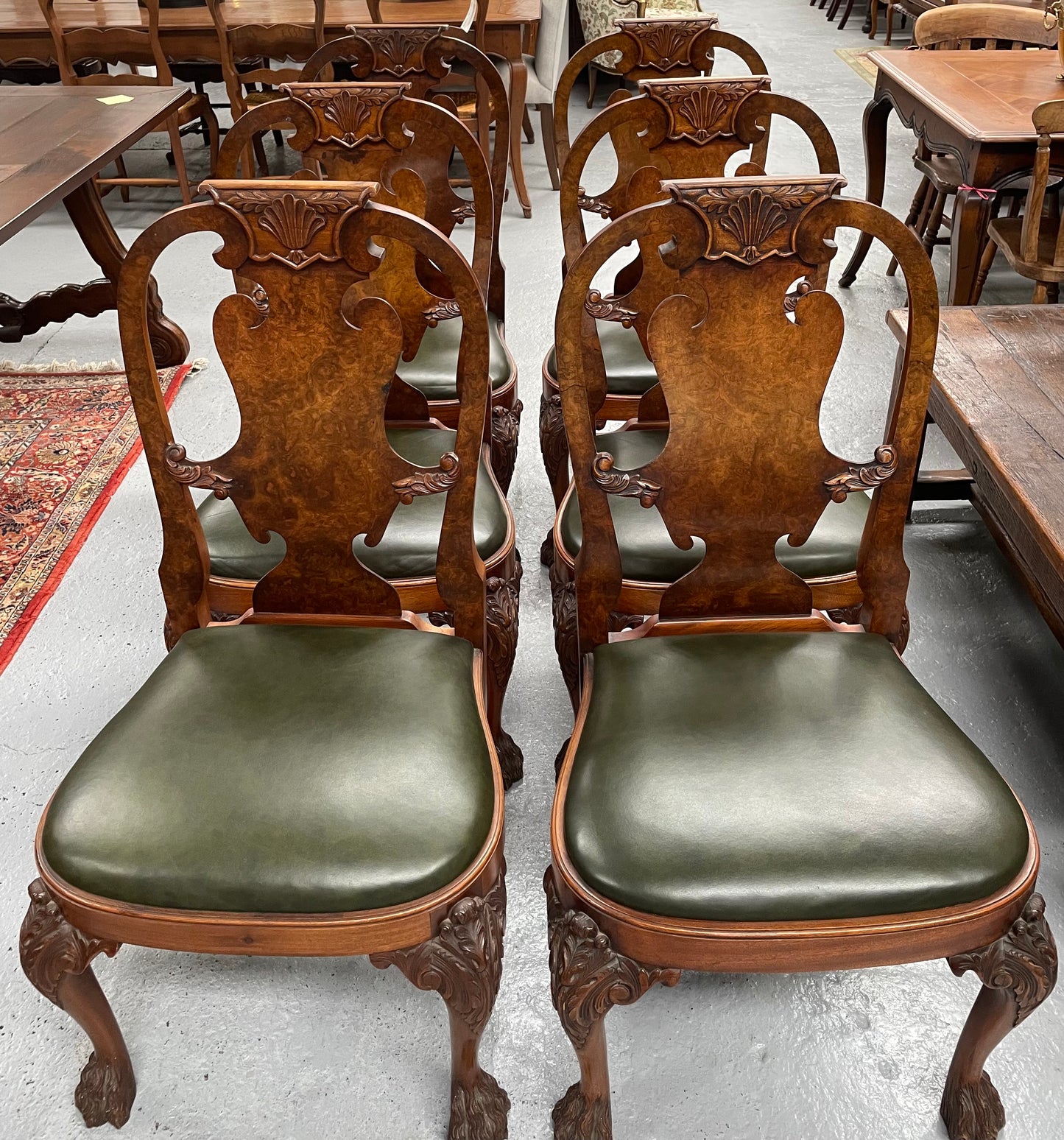 Sensational set of 8 Georgian Style Dining Chairs