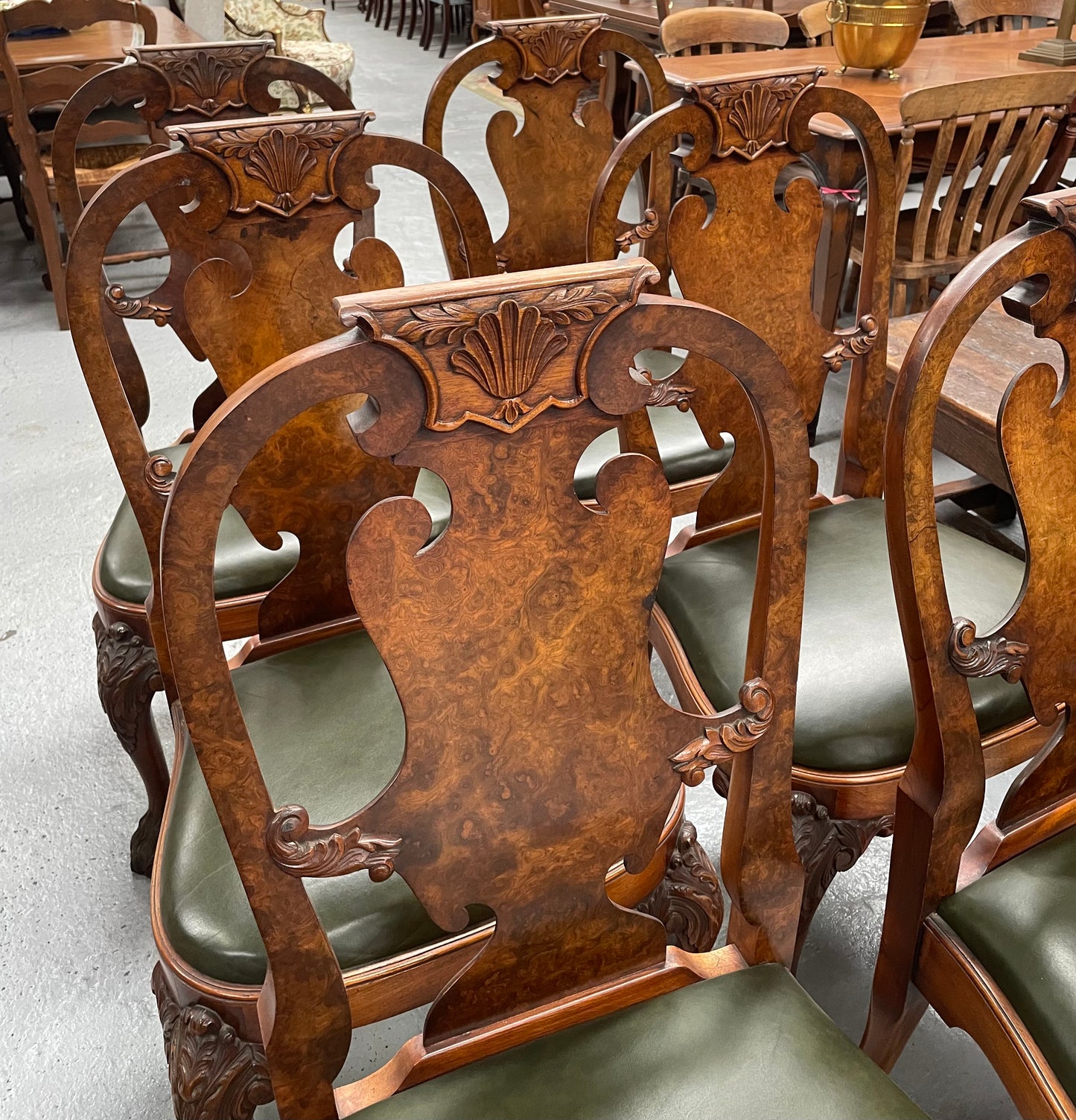 Sensational set of 8 Georgian Style Dining Chairs