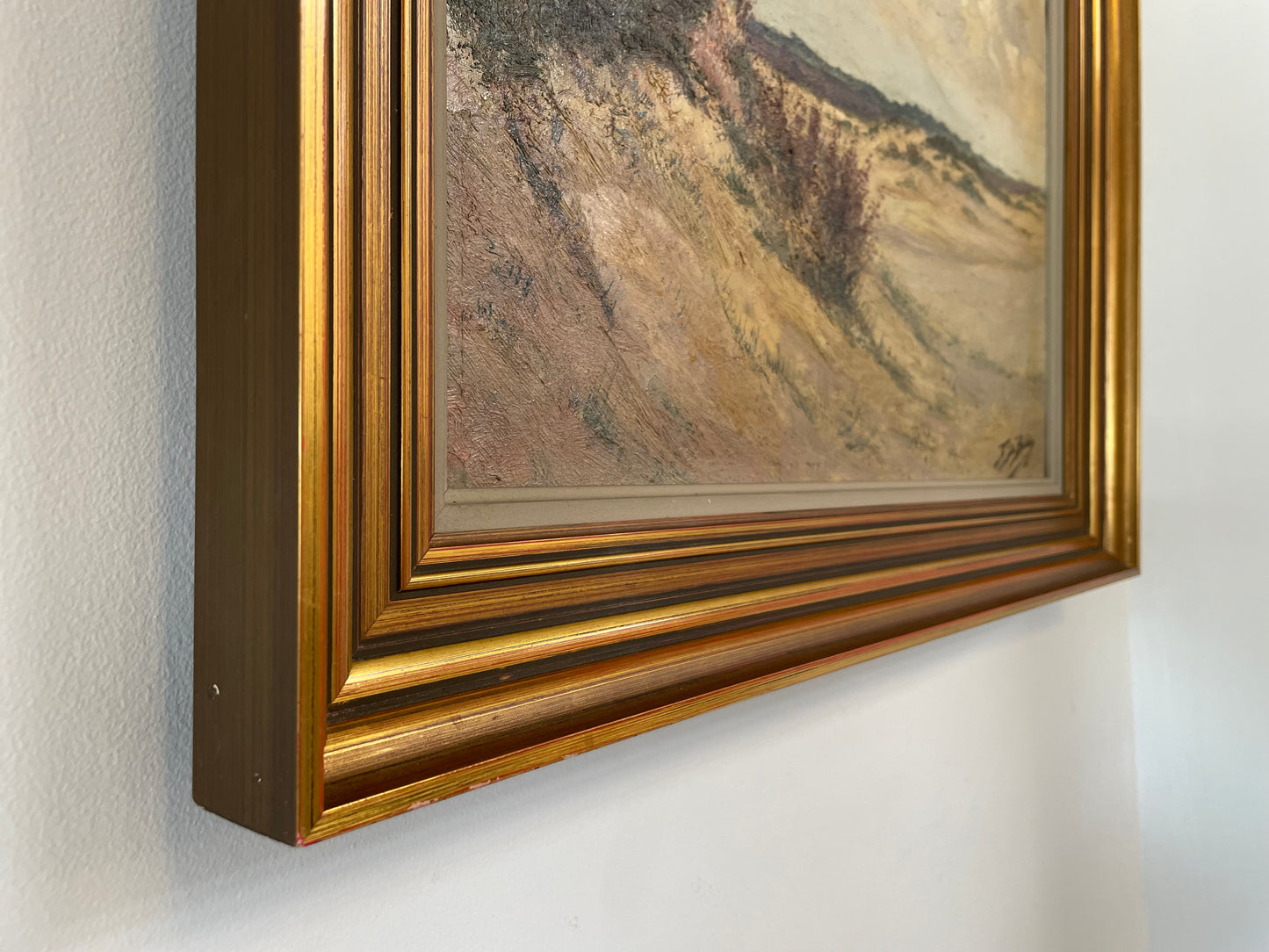 Lovely oil on canvas landscape painting