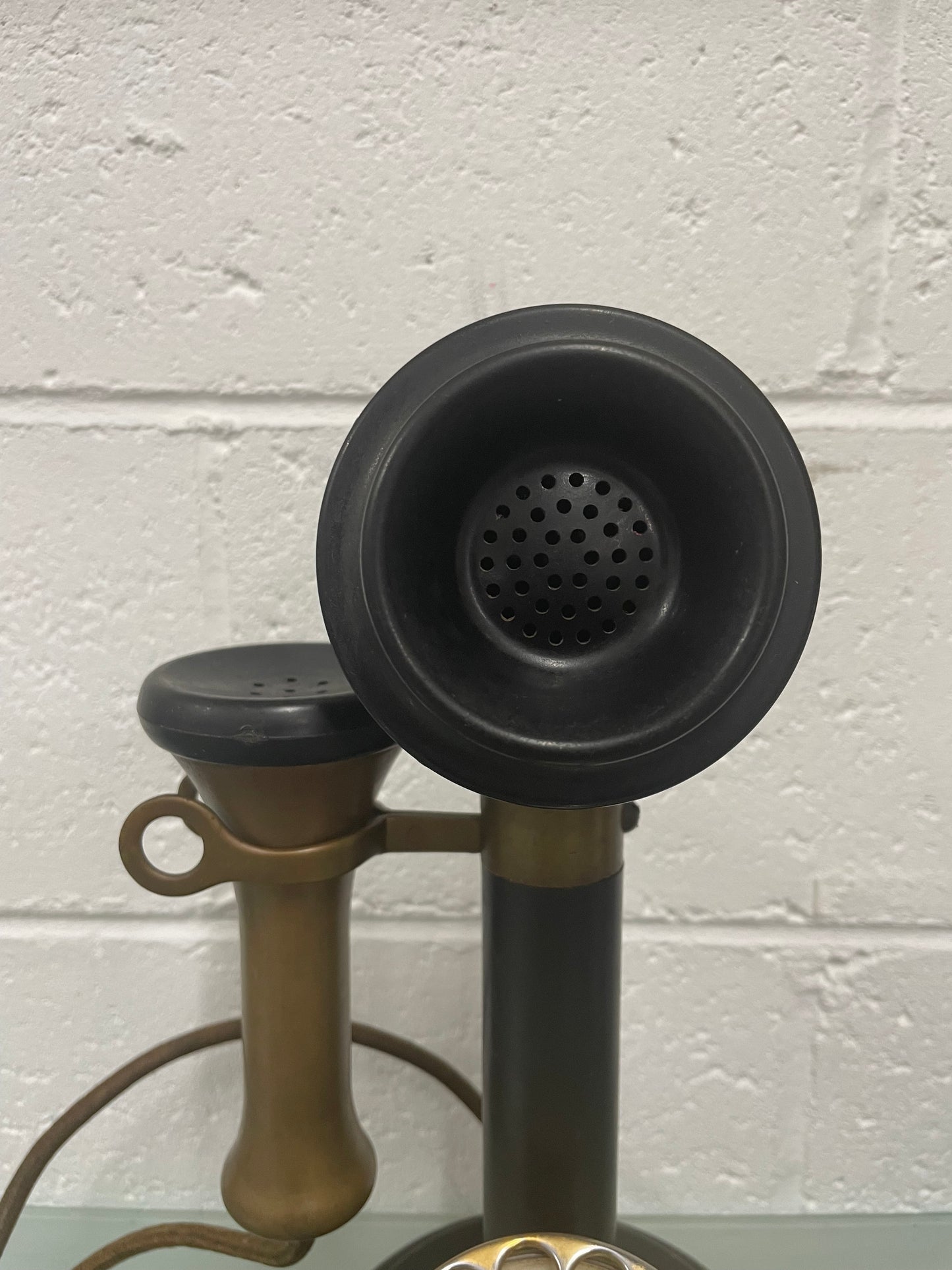 Antique Original Candlestick Table Phone