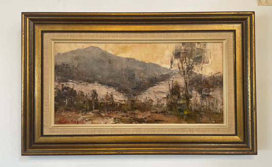 John Angus Australian Oil On Canvas Painting
