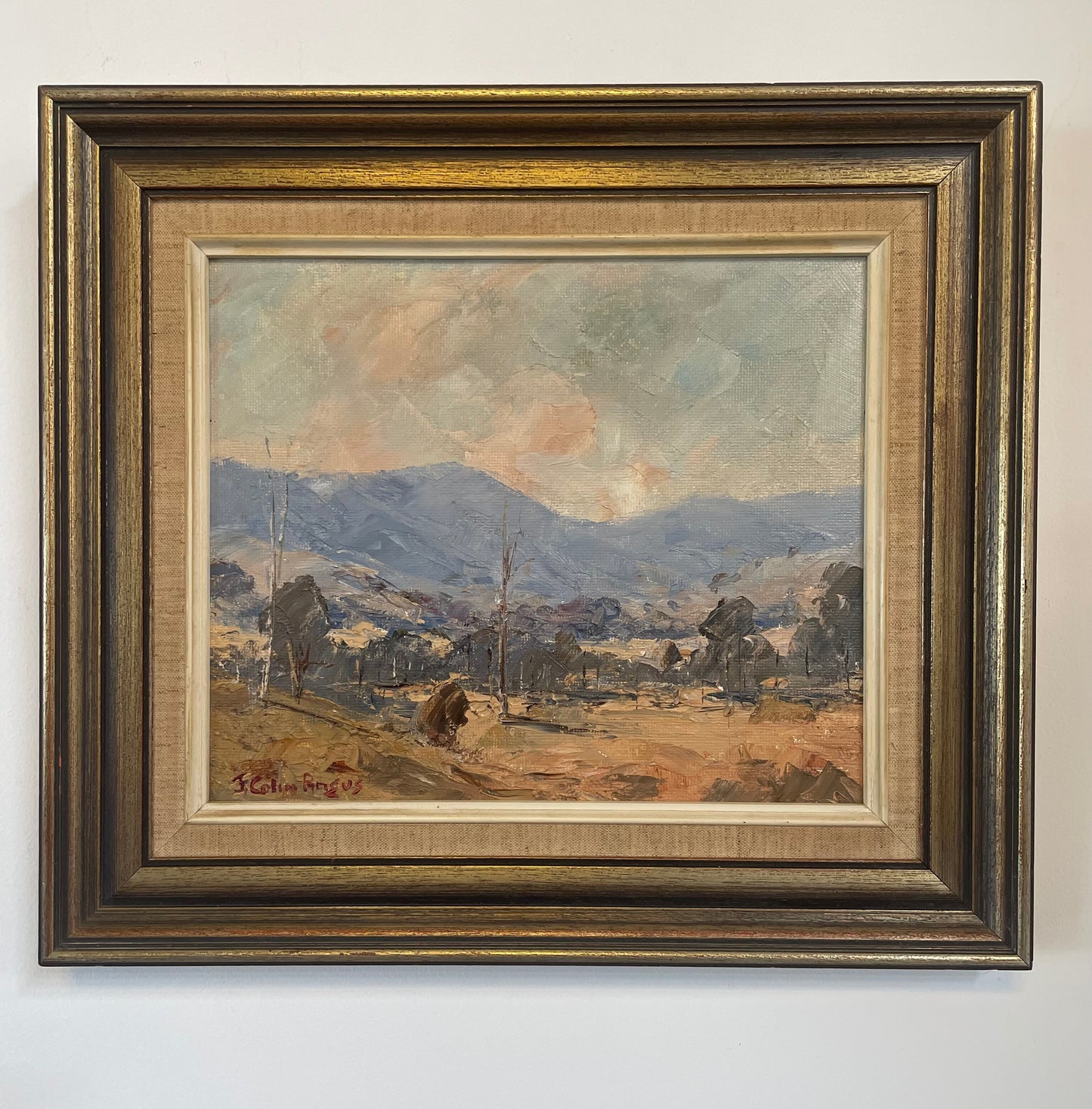 Framed Painting By John Angus