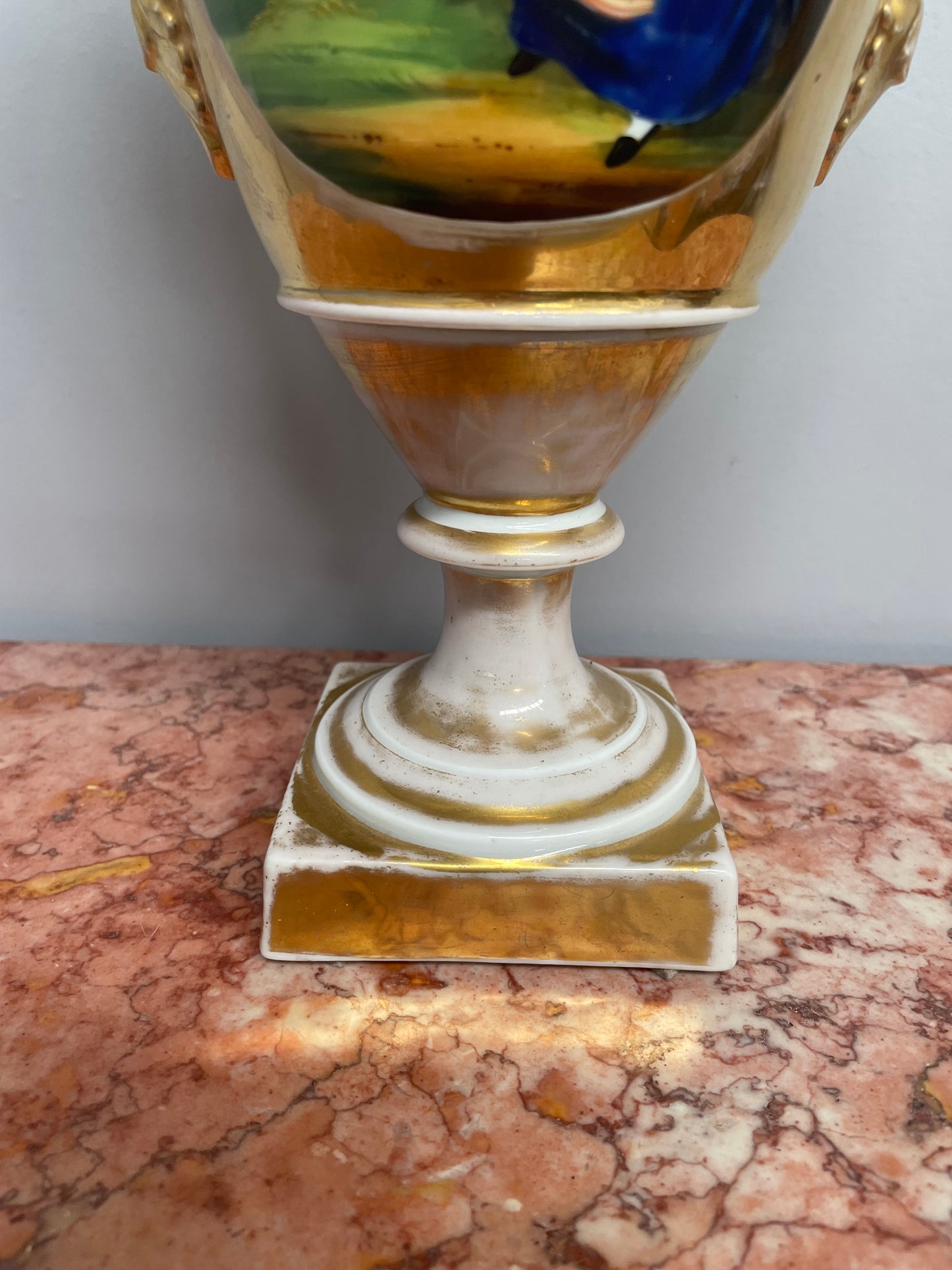 Antique Paris Porcelain Vase