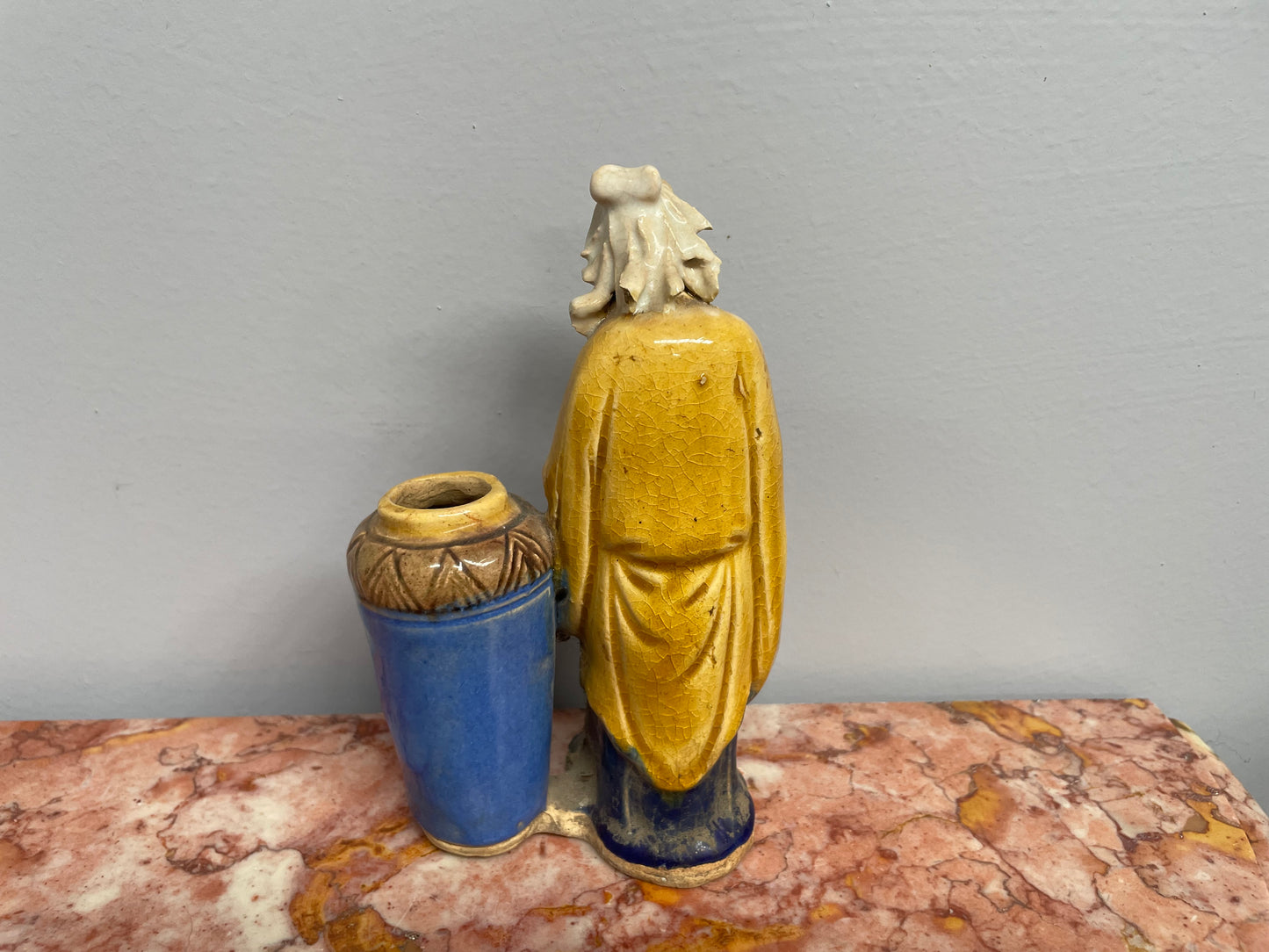 Vintage Chinese Pottery Figurine