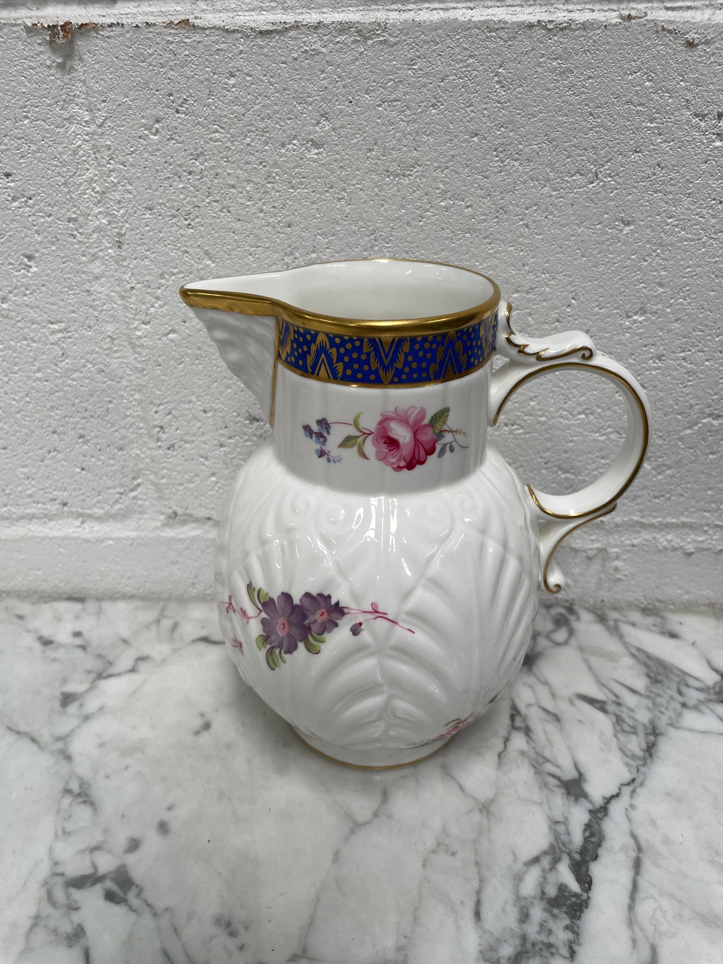 Vintage Coalport Caughley Mask Head Jug