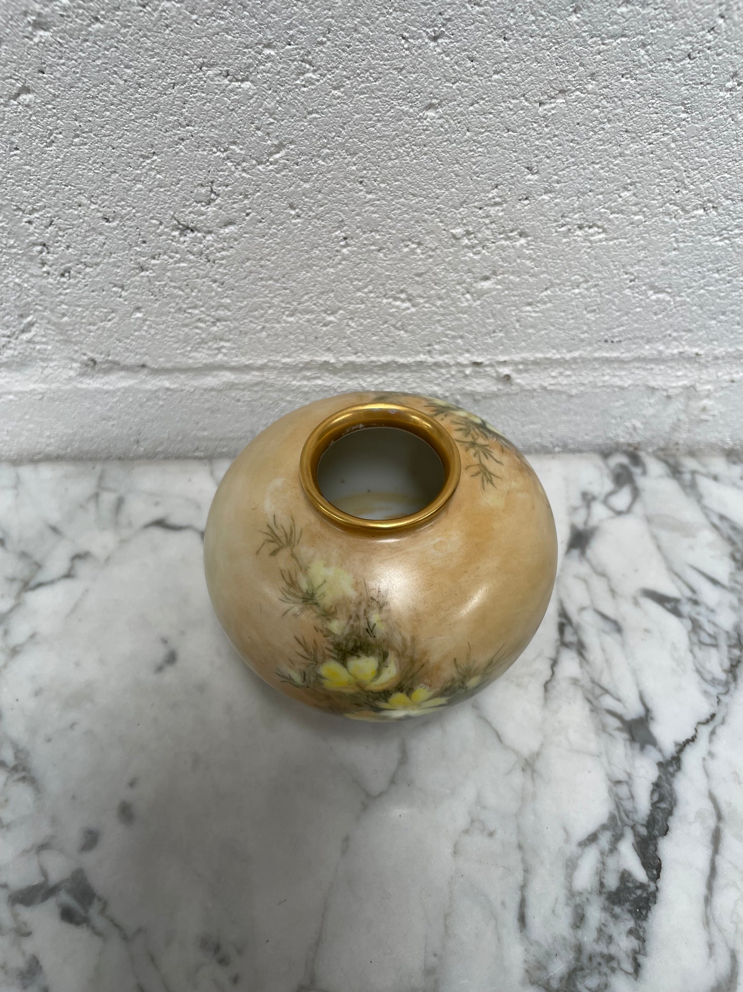 Hand Painted Vintage Vase