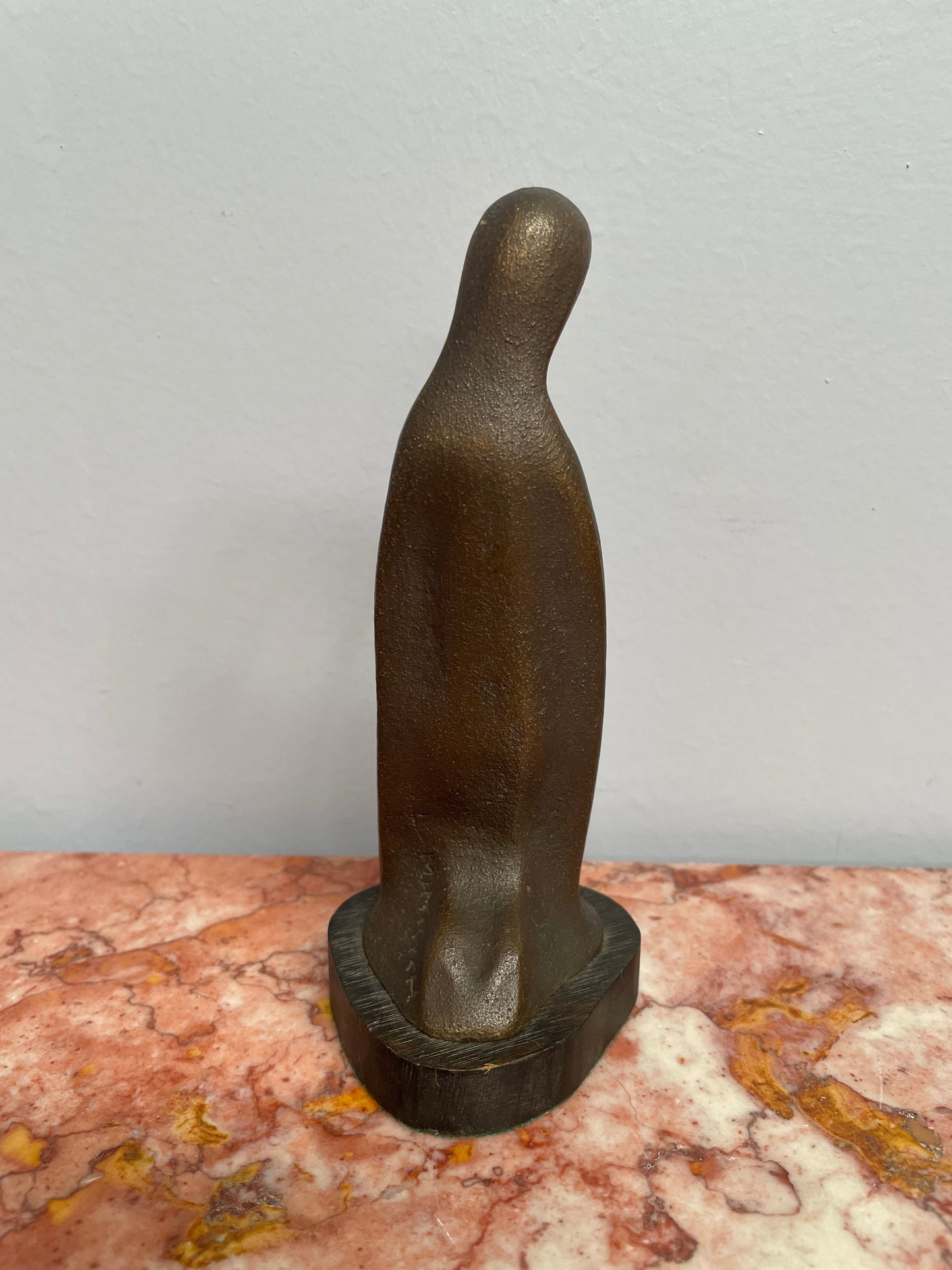 Bronze Statue of Mother and Child