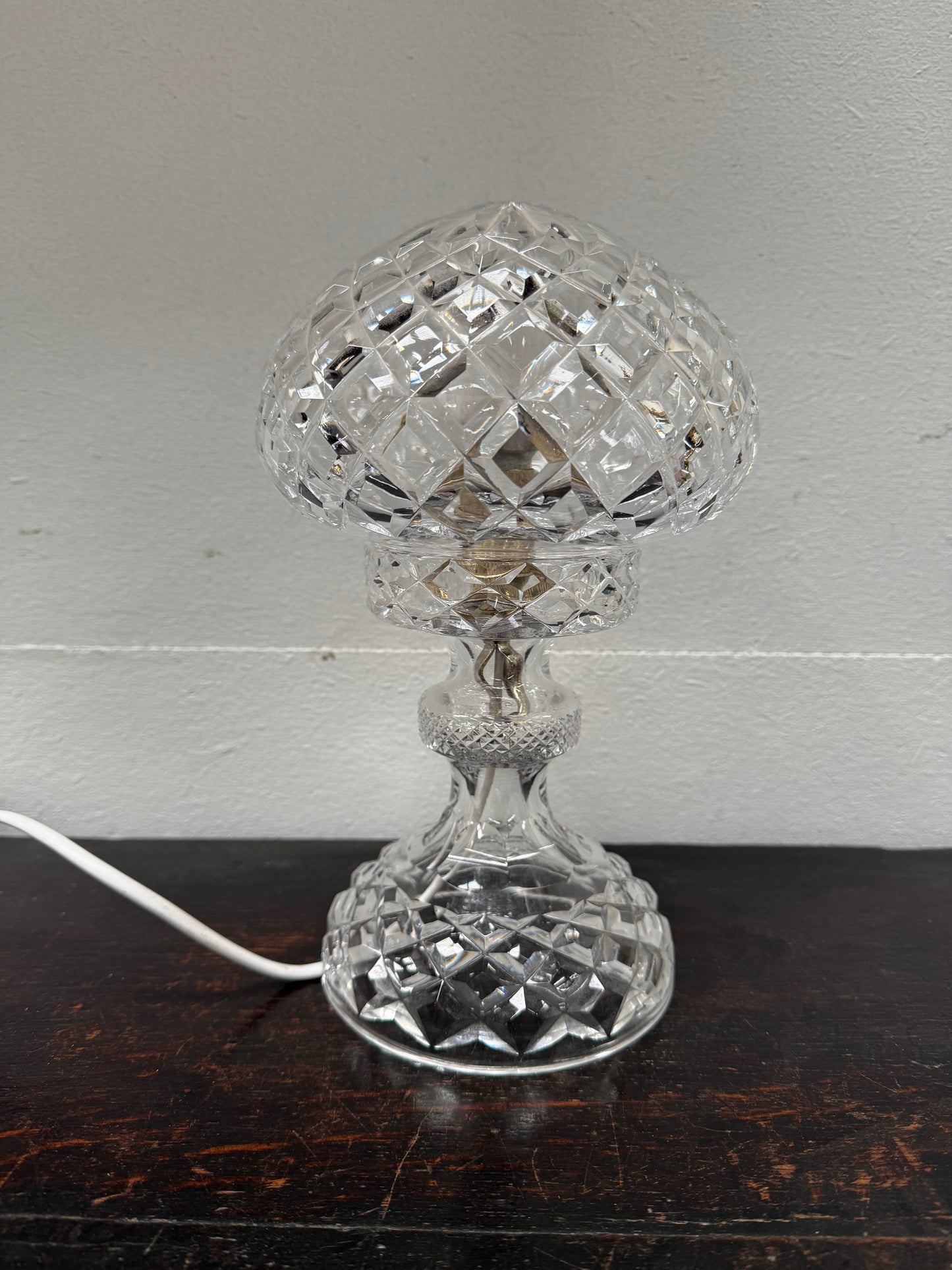 Vintage Crystal Lamp