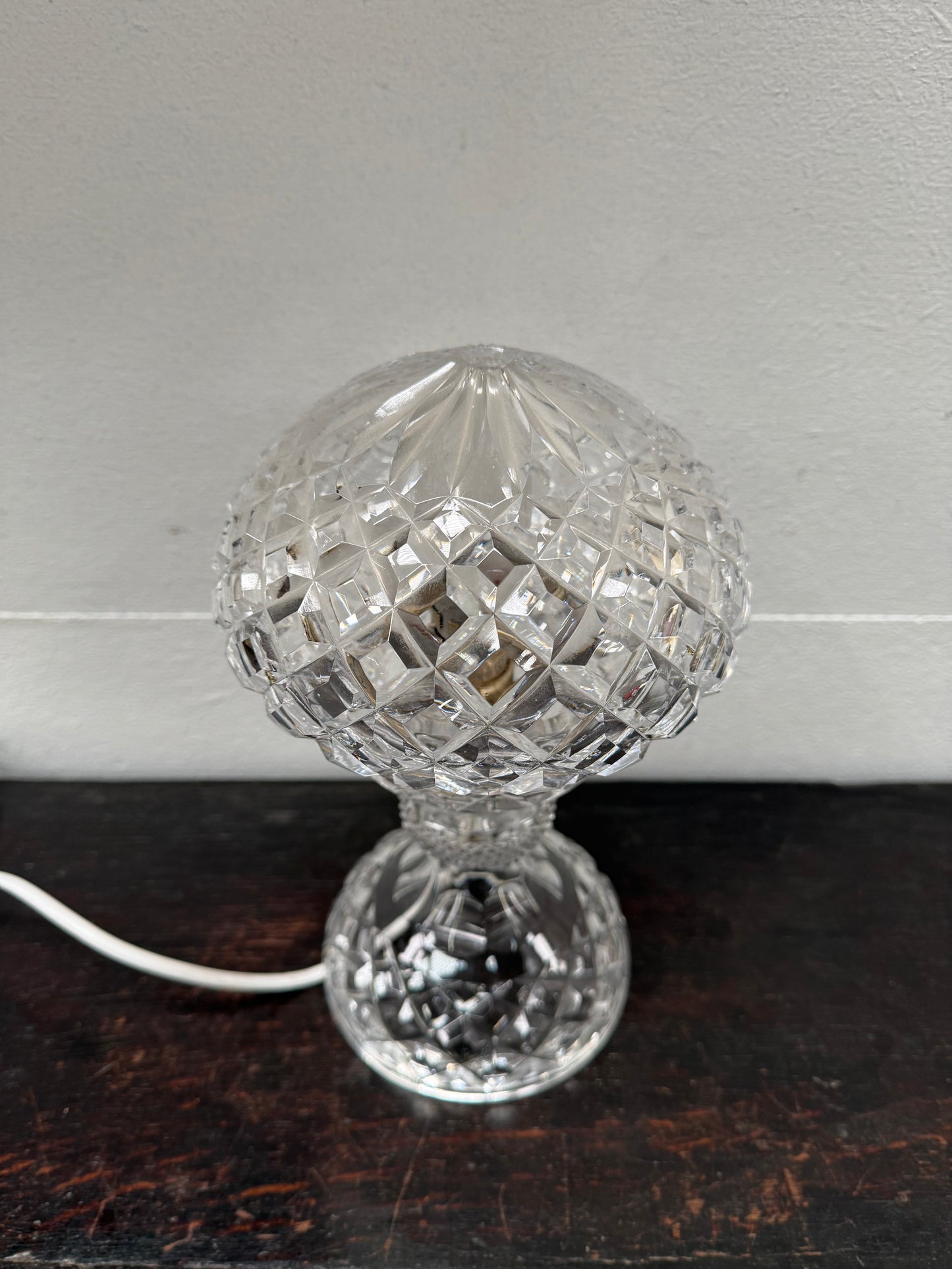 Vintage Crystal Lamp