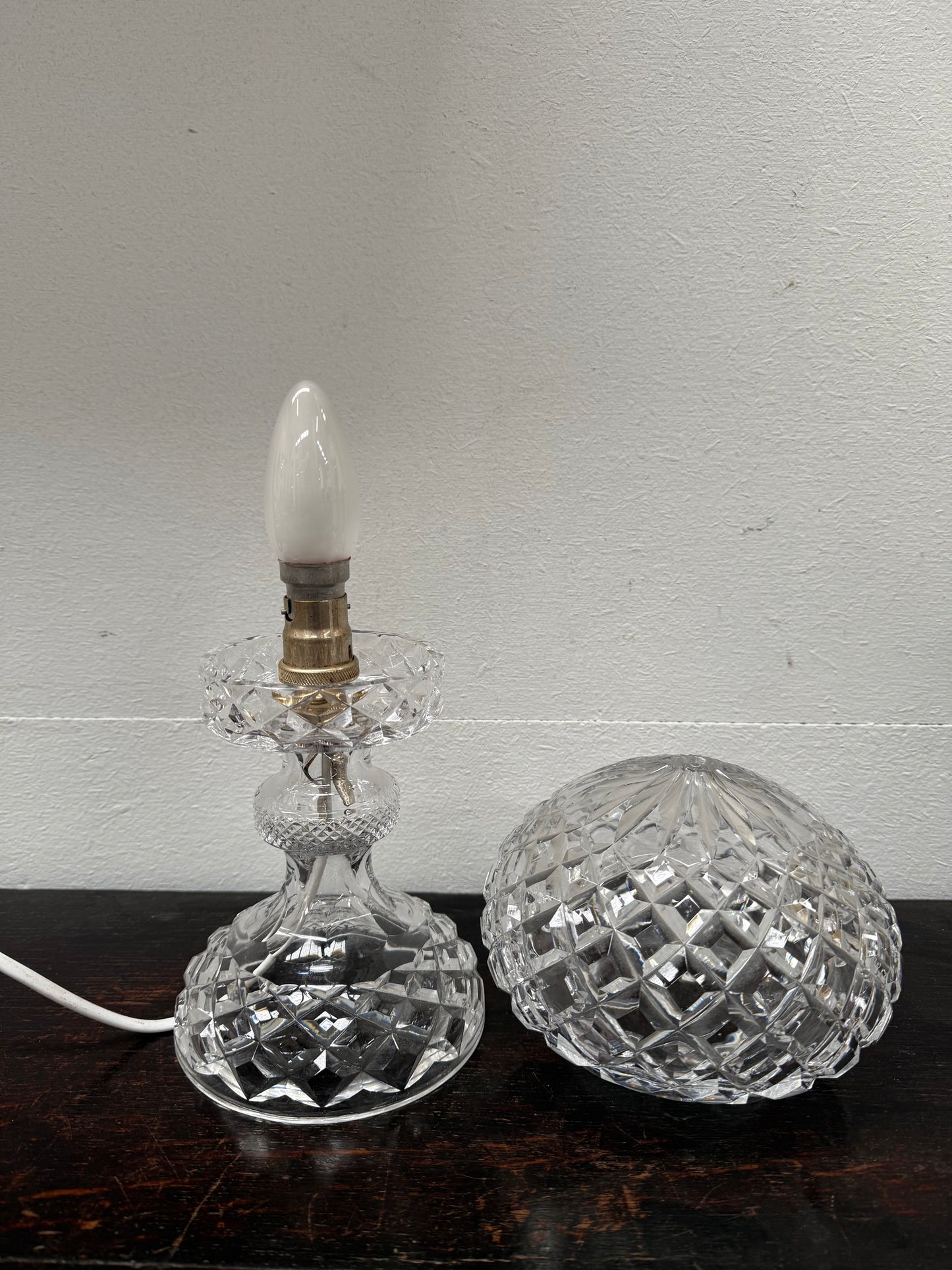 Vintage Crystal Lamp