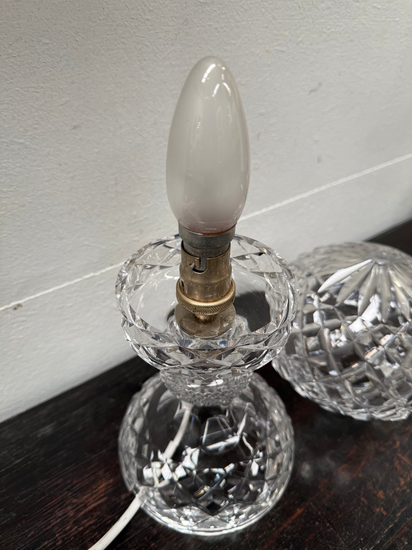 Vintage Crystal Lamp