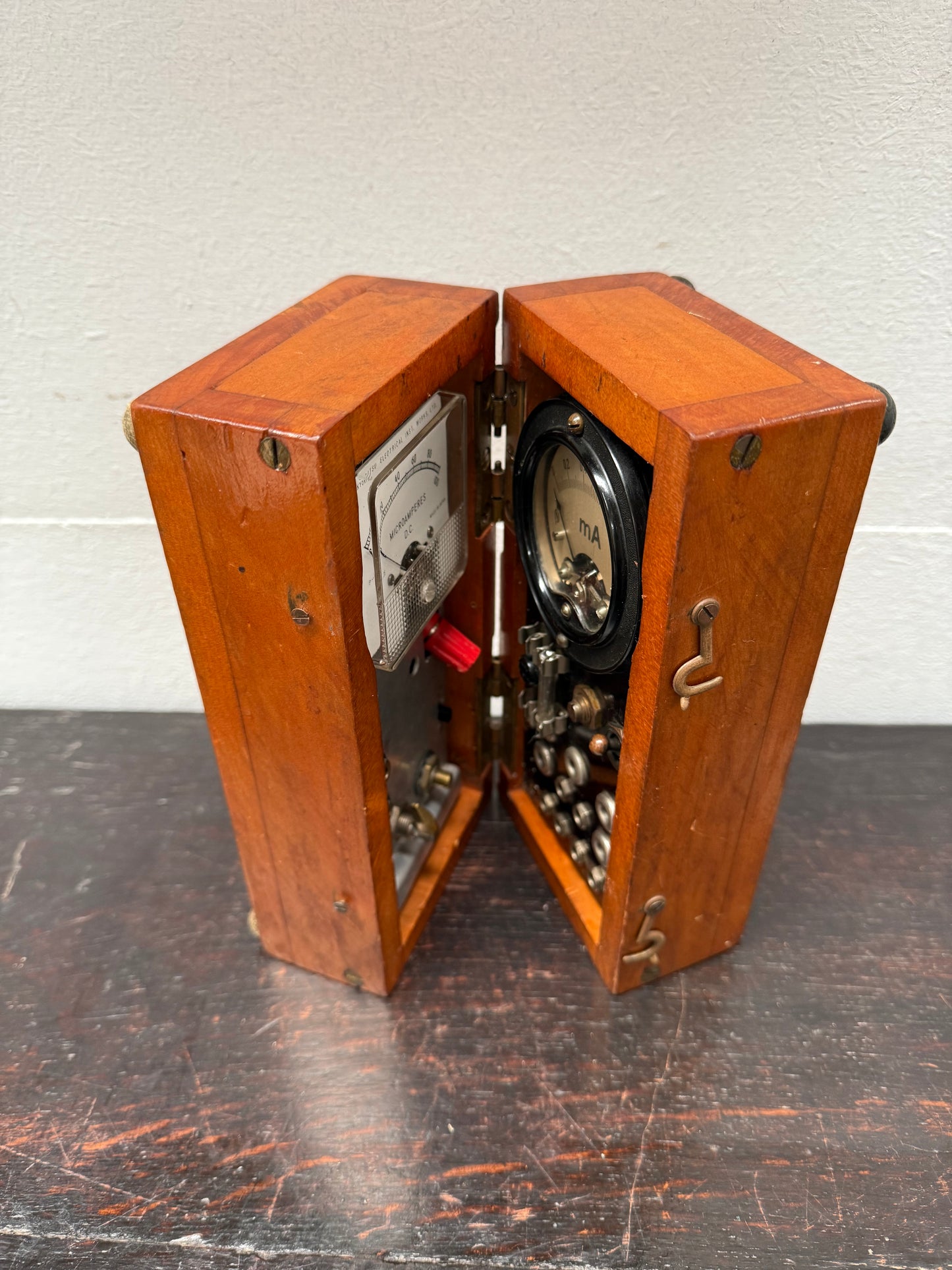 Vintage Dual Multi Purpose Electrical Testing Meter