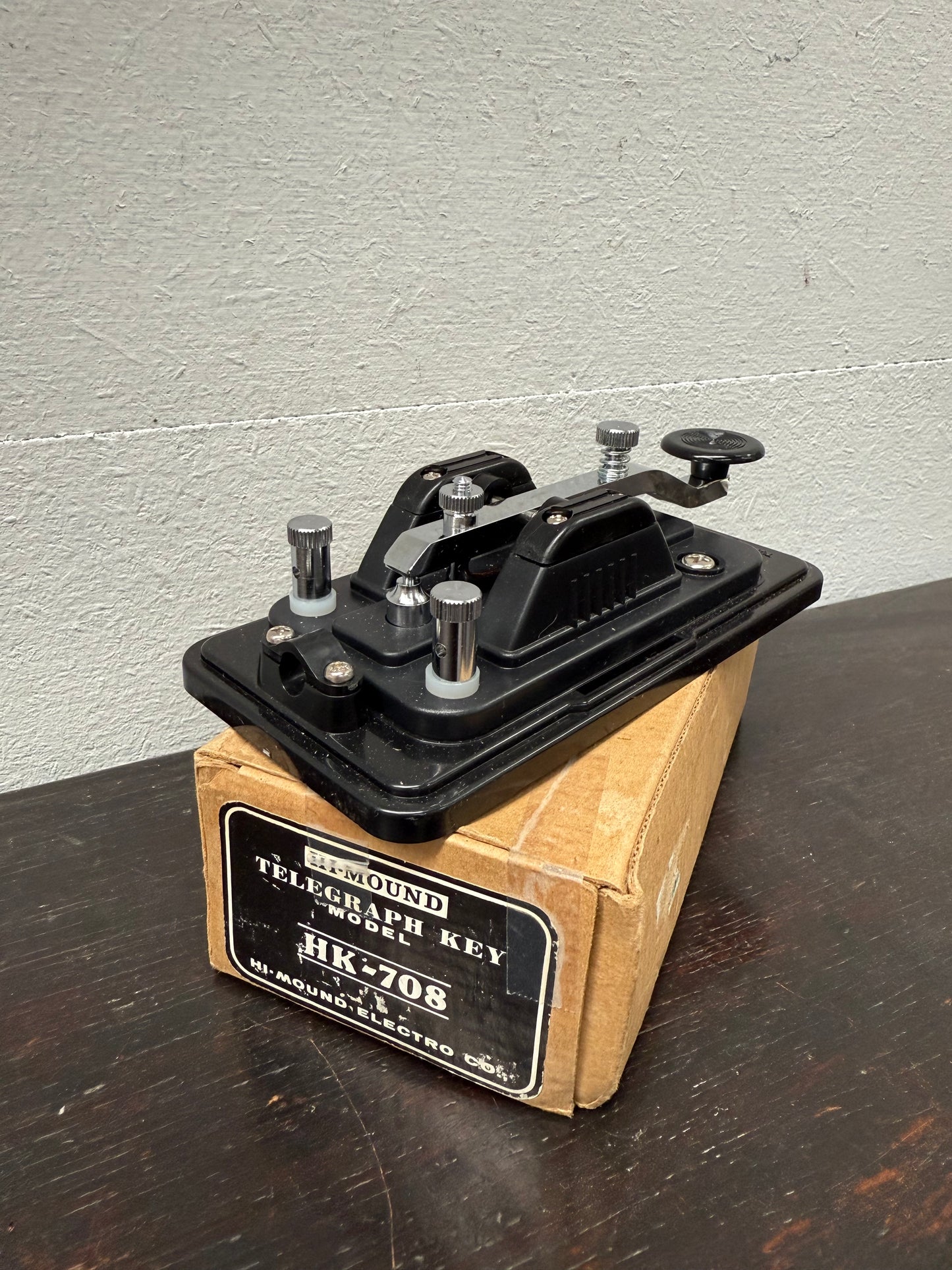 Vintage Hi-Mound HK708 Morse Key