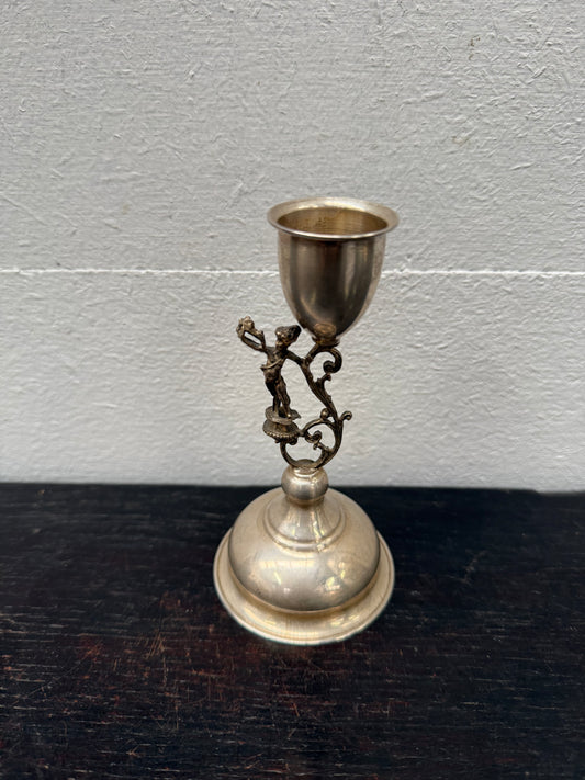 Period Continental Silver Decorative Candlestick