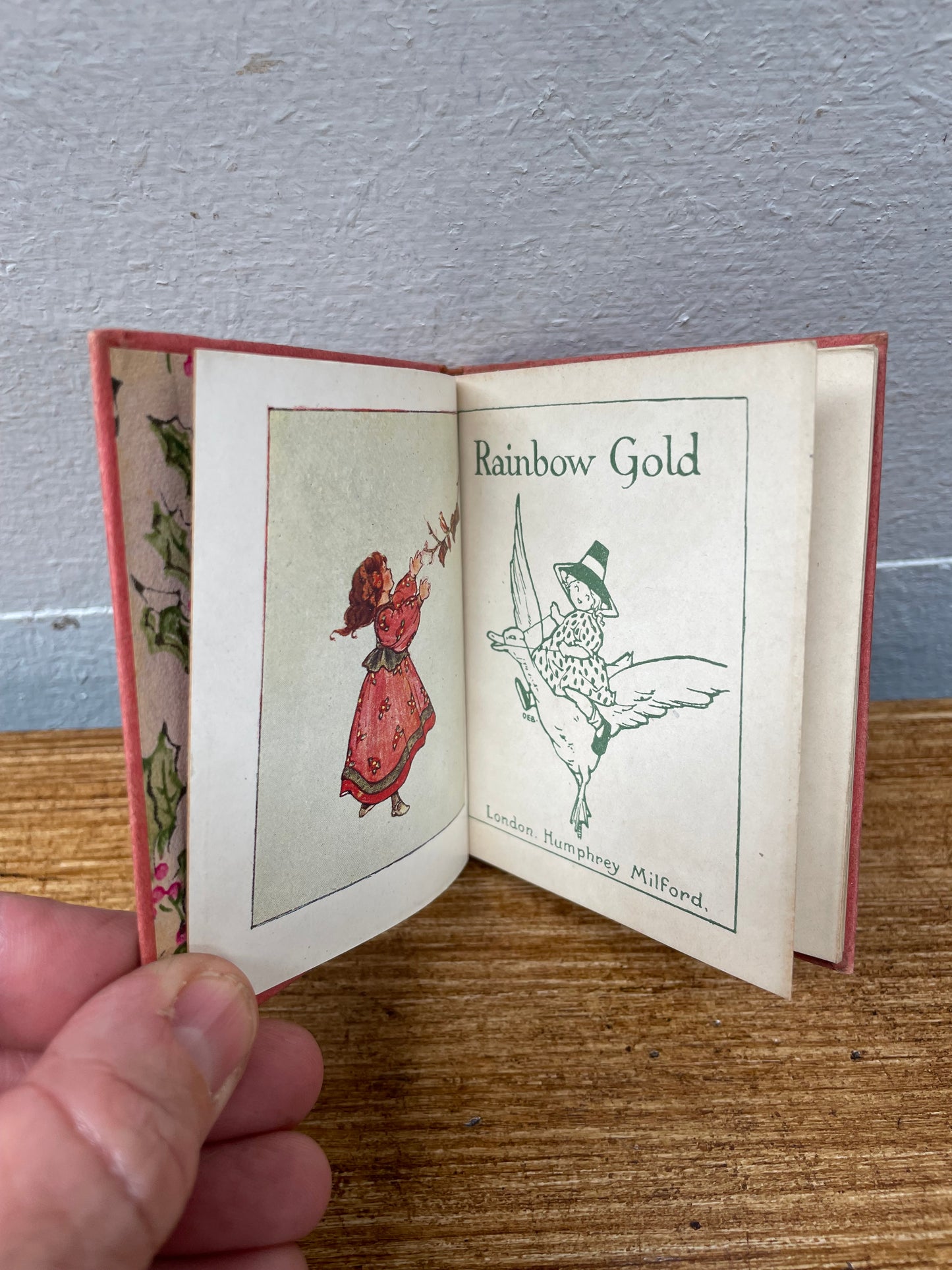 Miniature 'Rainbow Gold' Book