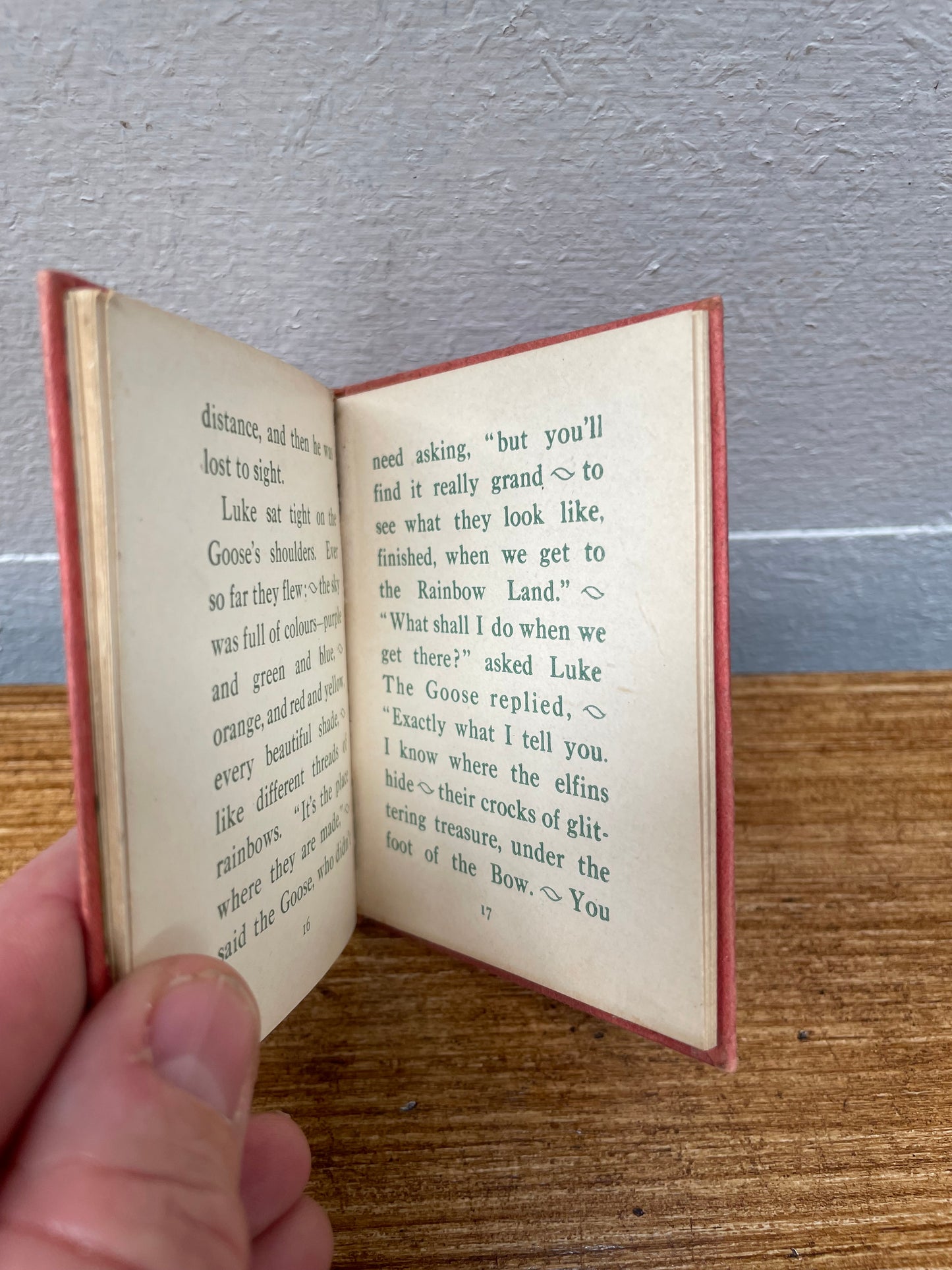 Miniature 'Rainbow Gold' Book