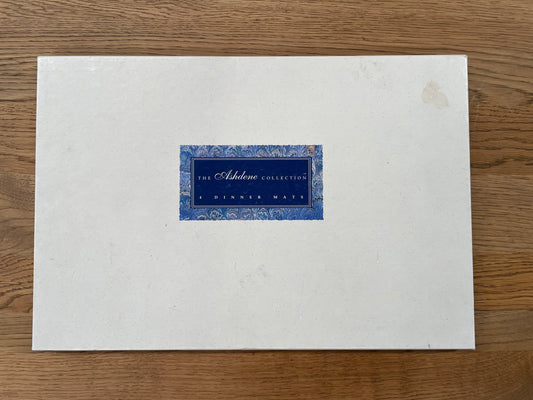 Set of Eight Vintage Hunting Scene Place Mats With Cork Back