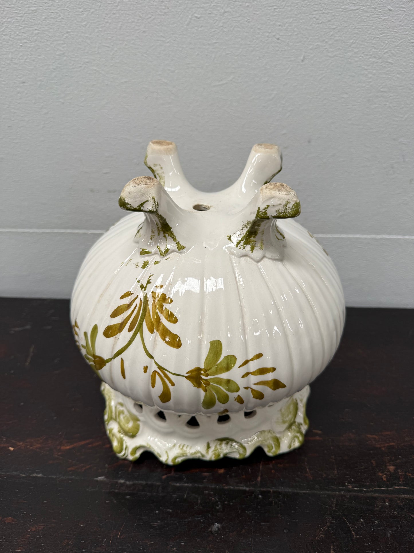 Vintage Hand Painted Majolica Jardinere