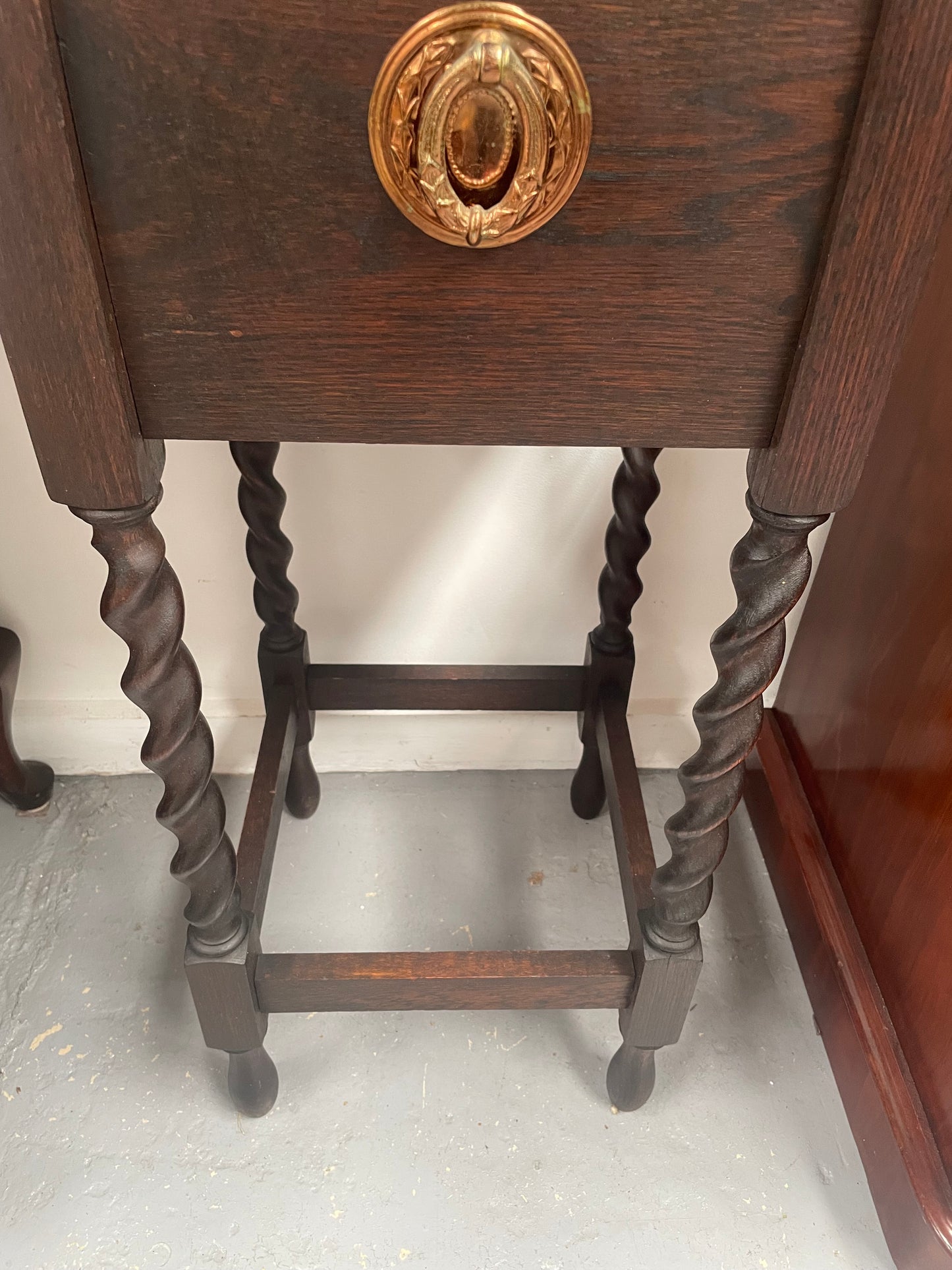 Jacobean Style French Oak Planter Box