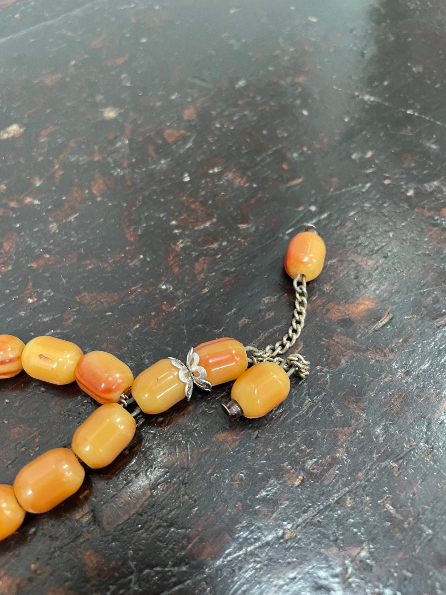 Vintage Cherry Bakelite Worry/Prayer Beads